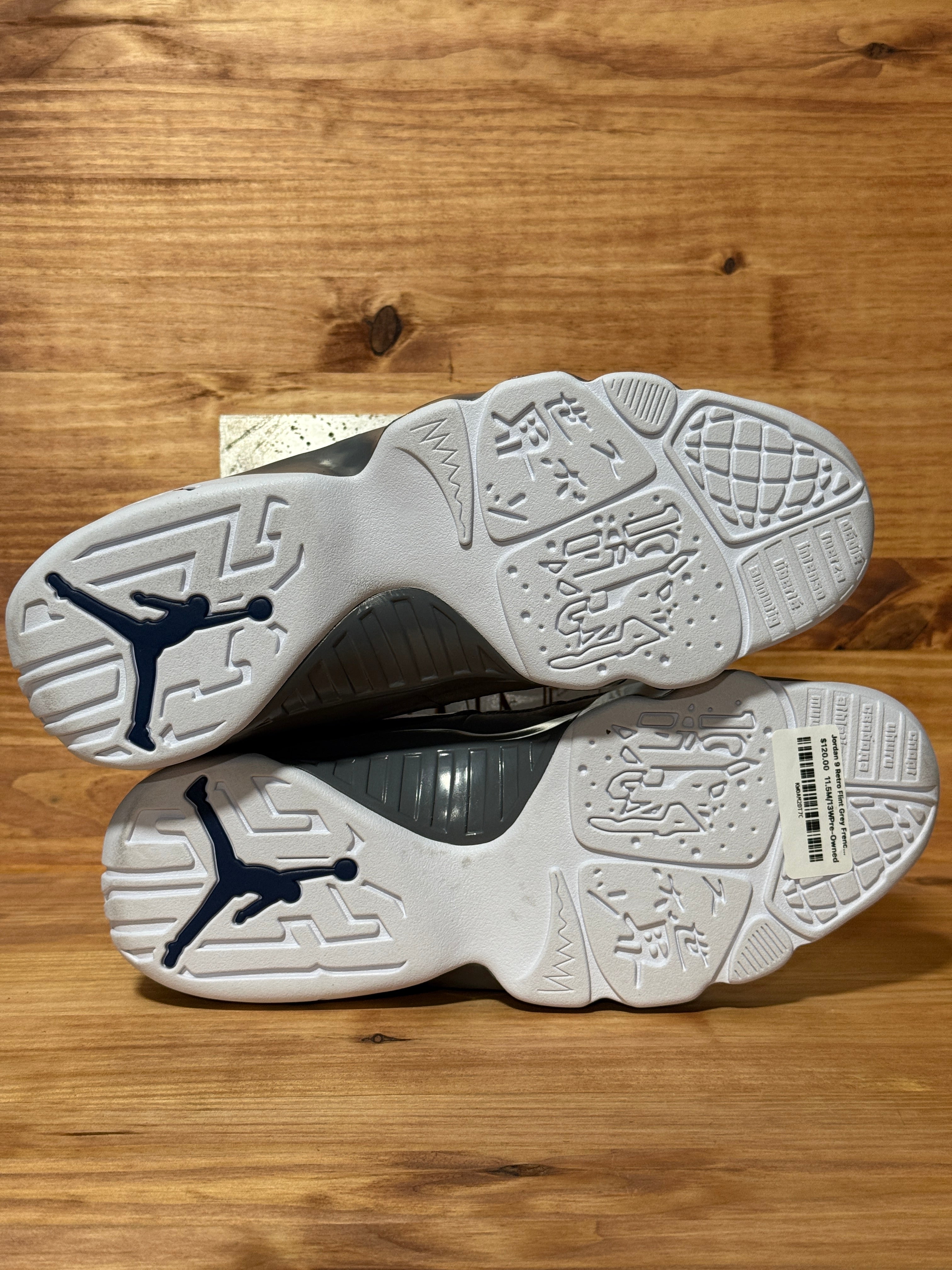 Jordan 9 Retro Flint Grey French Blue (2026)