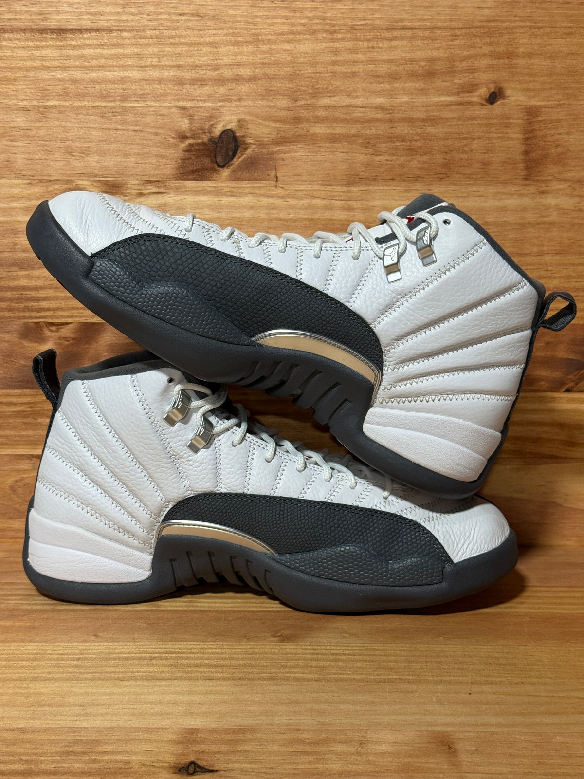 Jordan 12 Retro White Dark Grey
