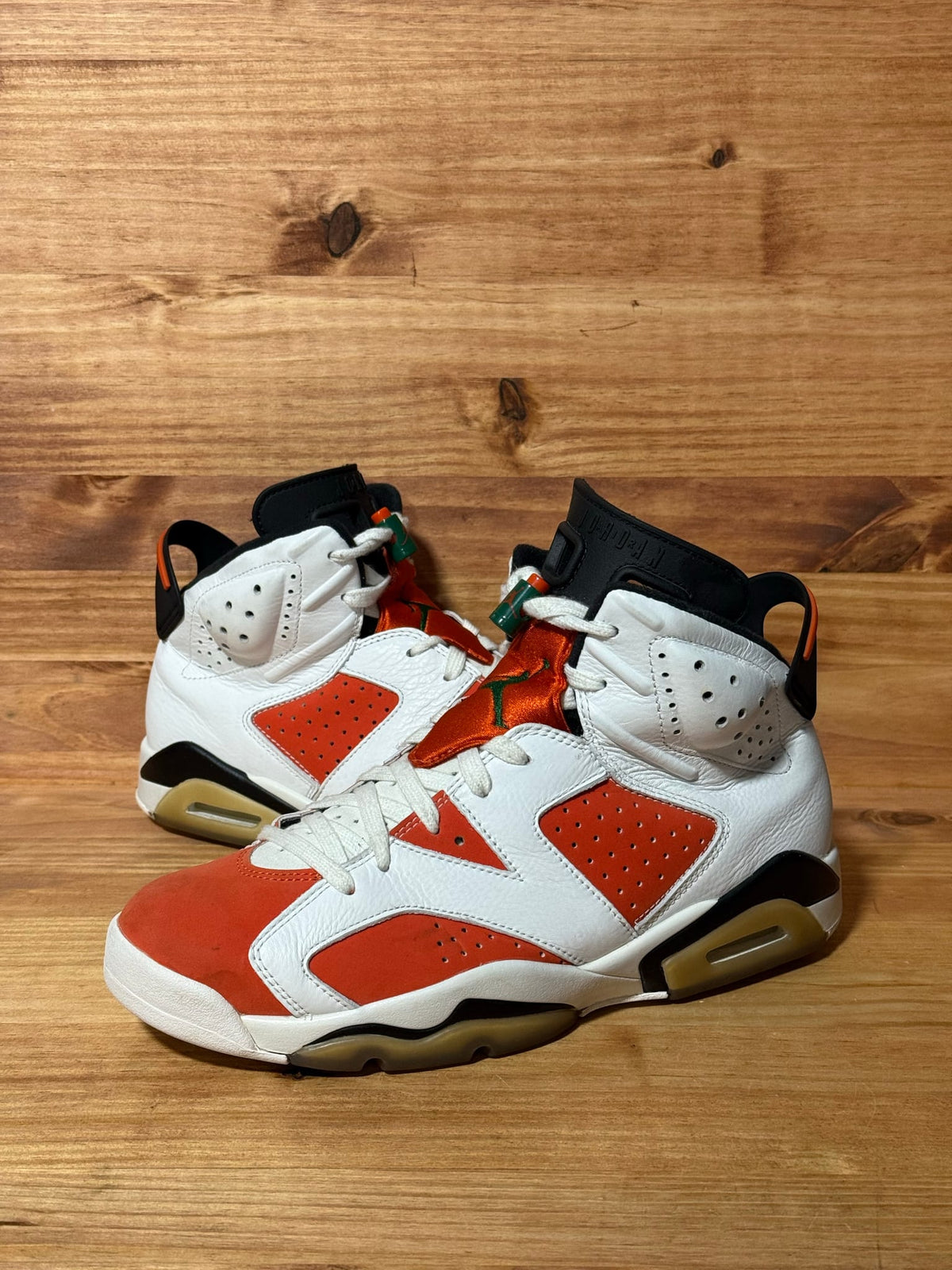 Jordan 6 Retro Gatorade Like Mike White - Size 8.5