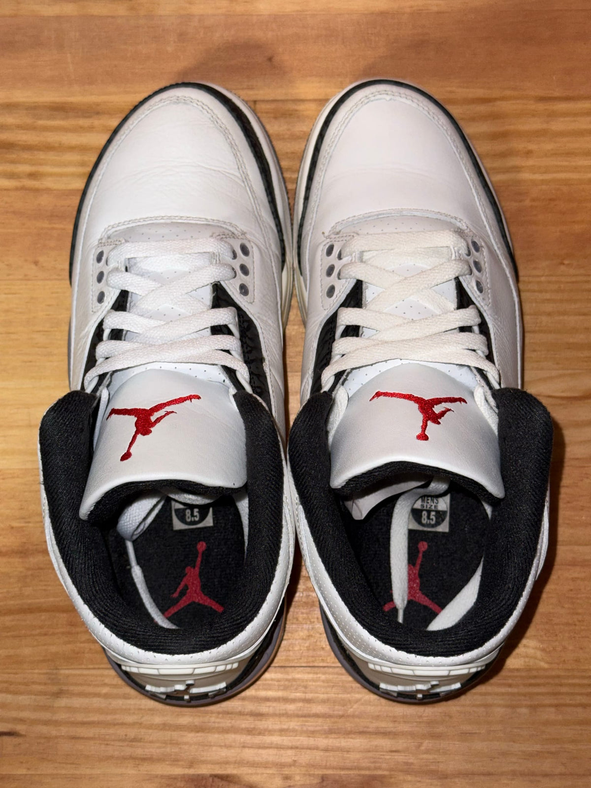 Jordan 3 Retro Cement Grey - Size 8.5