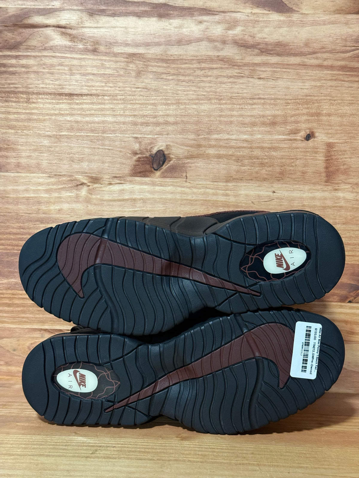 Nike Air Max Penny 1 Black Faded Spruce Anthracite Dark Pony