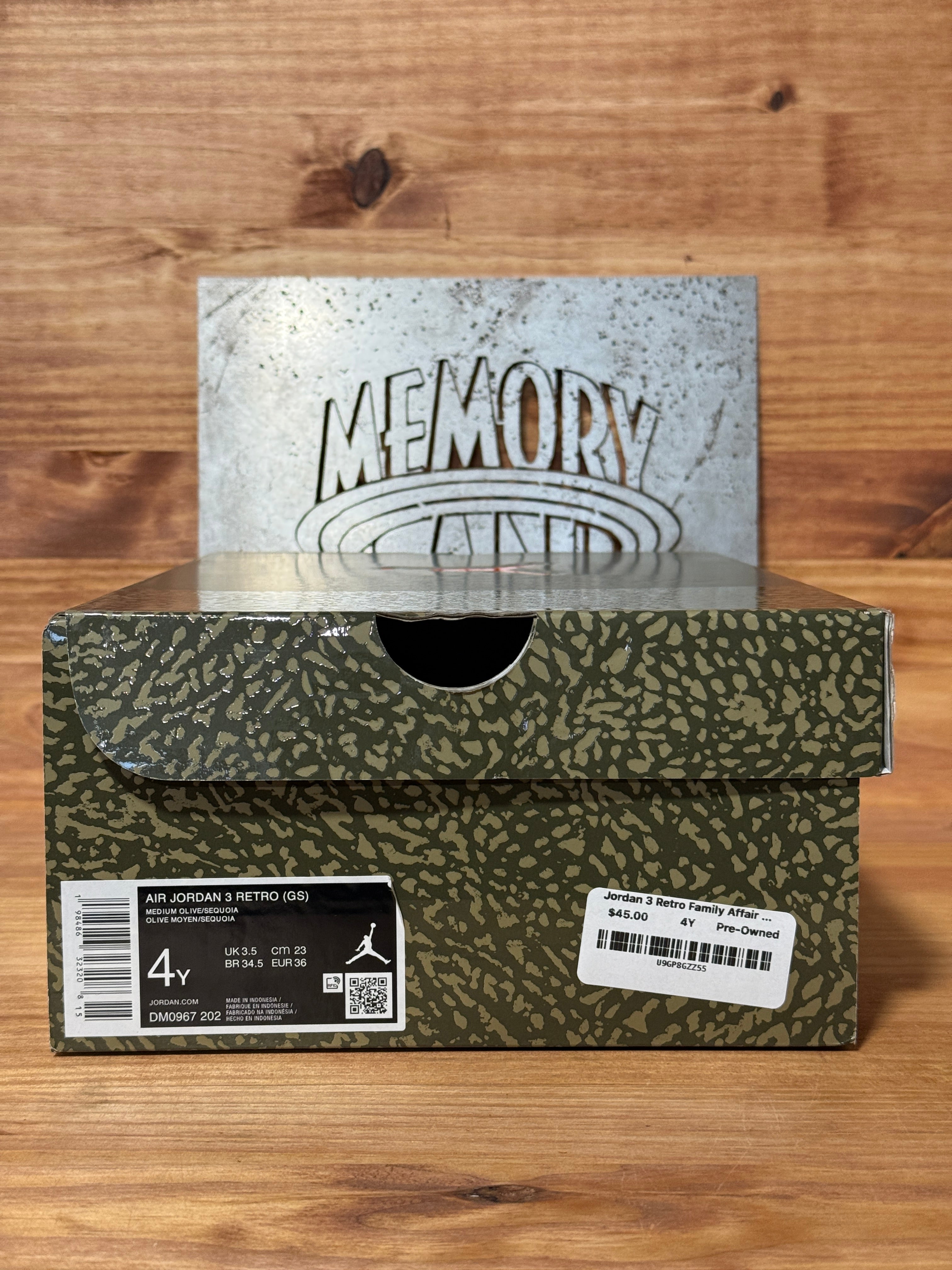 Jordan 3 Retro Family Affair (GS)