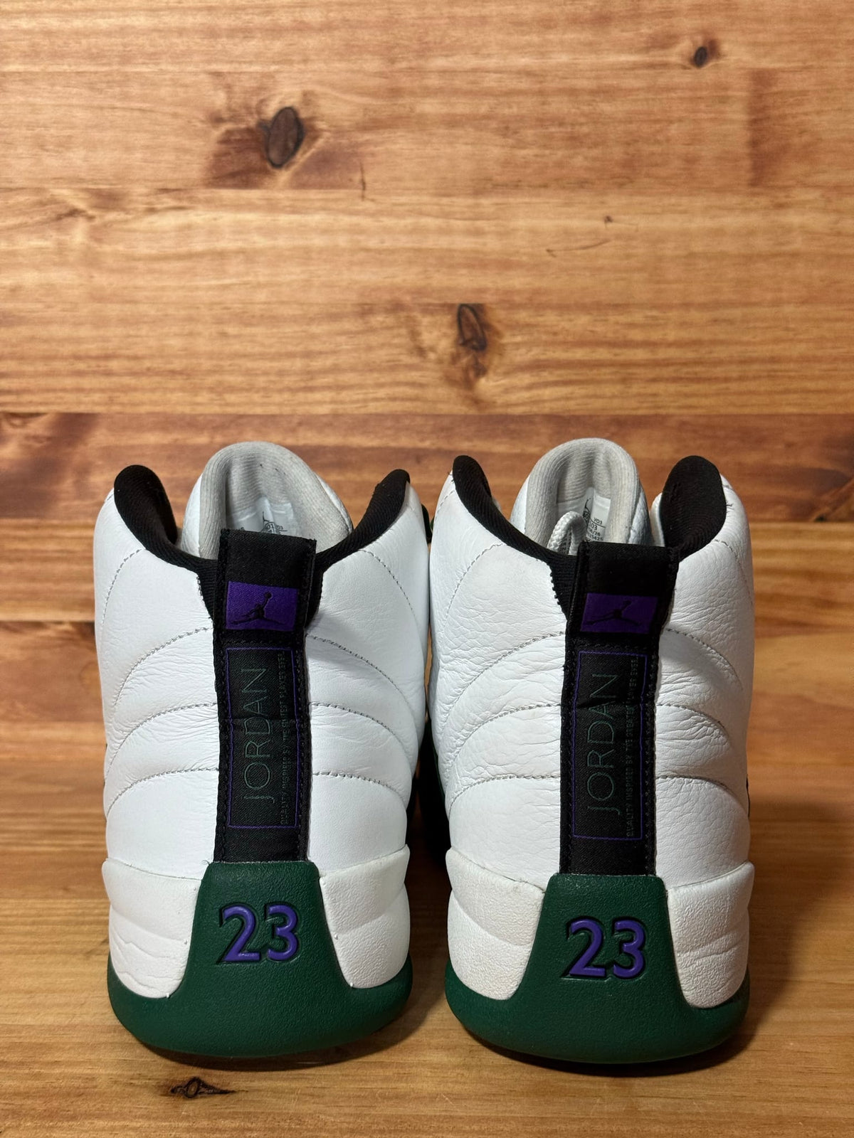 Jordan 12 Retro Bucks - Size 10