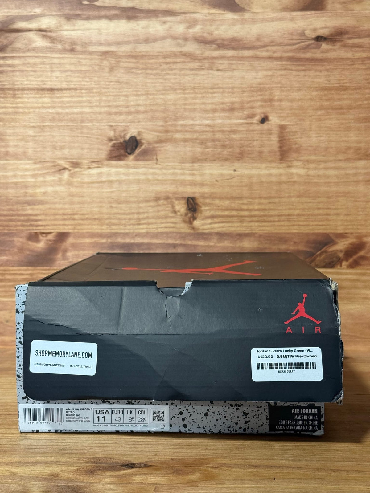 Jordan 5 Retro Lucky Green (Women's) - Size 11W