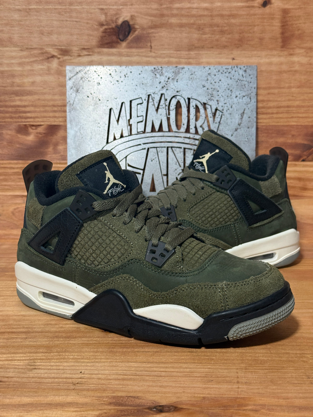 Jordan 4 Retro SE Craft Medium Olive (GS)