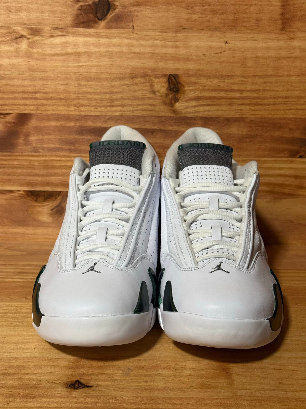 Jordan 14 Retro White Forest Green (2026) - Size 9.5