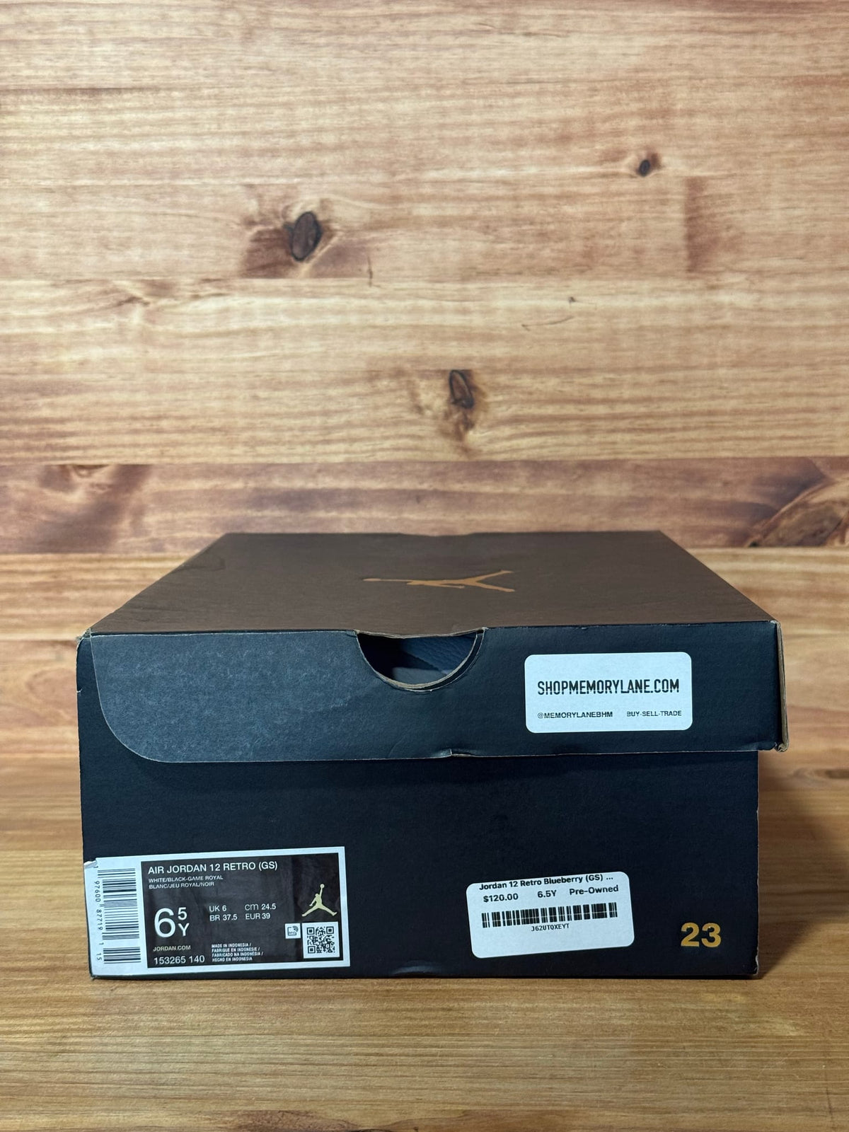 Jordan 12 Retro Blueberry (GS) - Size 6.5Y