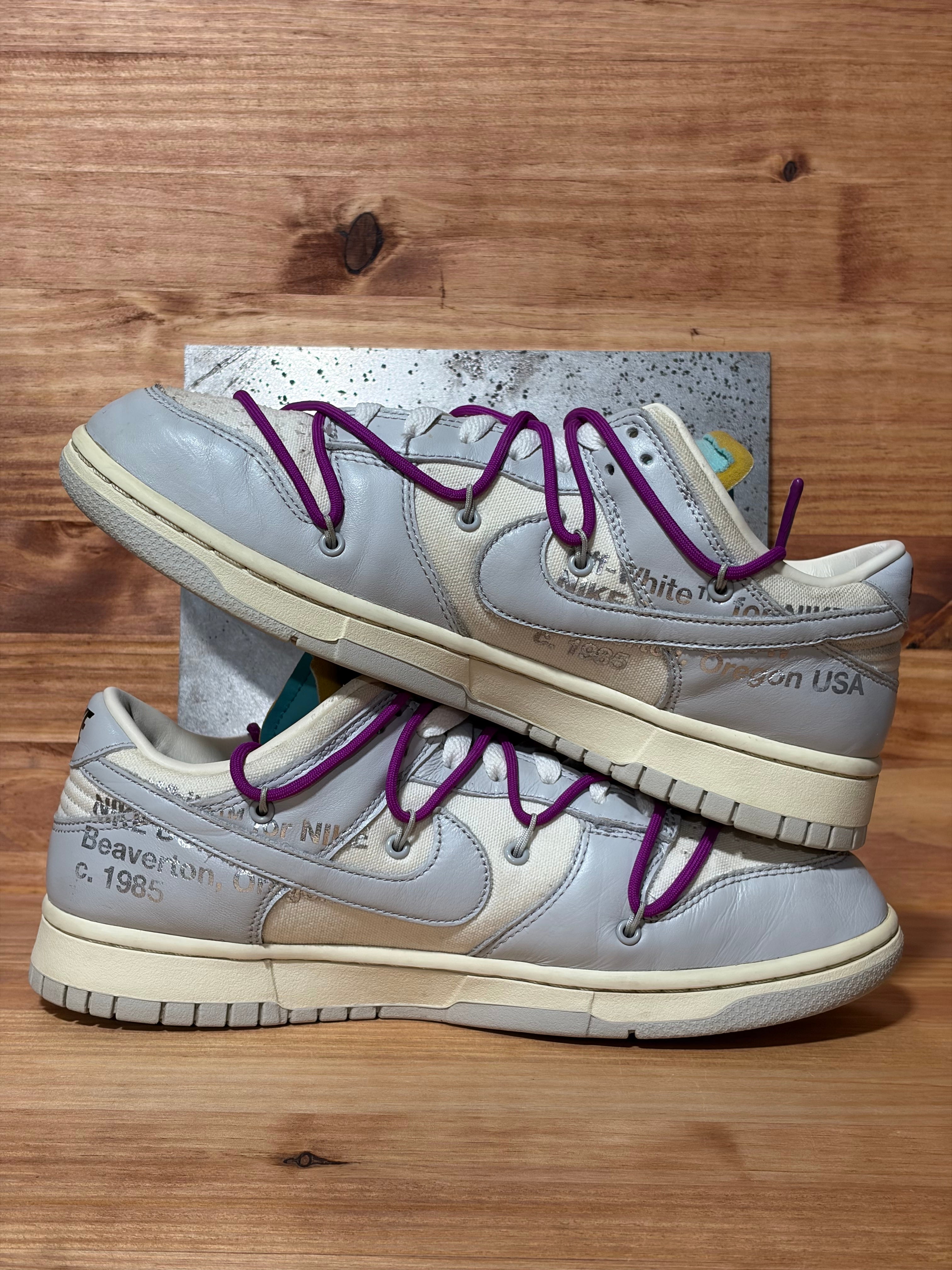 Nike Dunk Low Off-White Lot 21