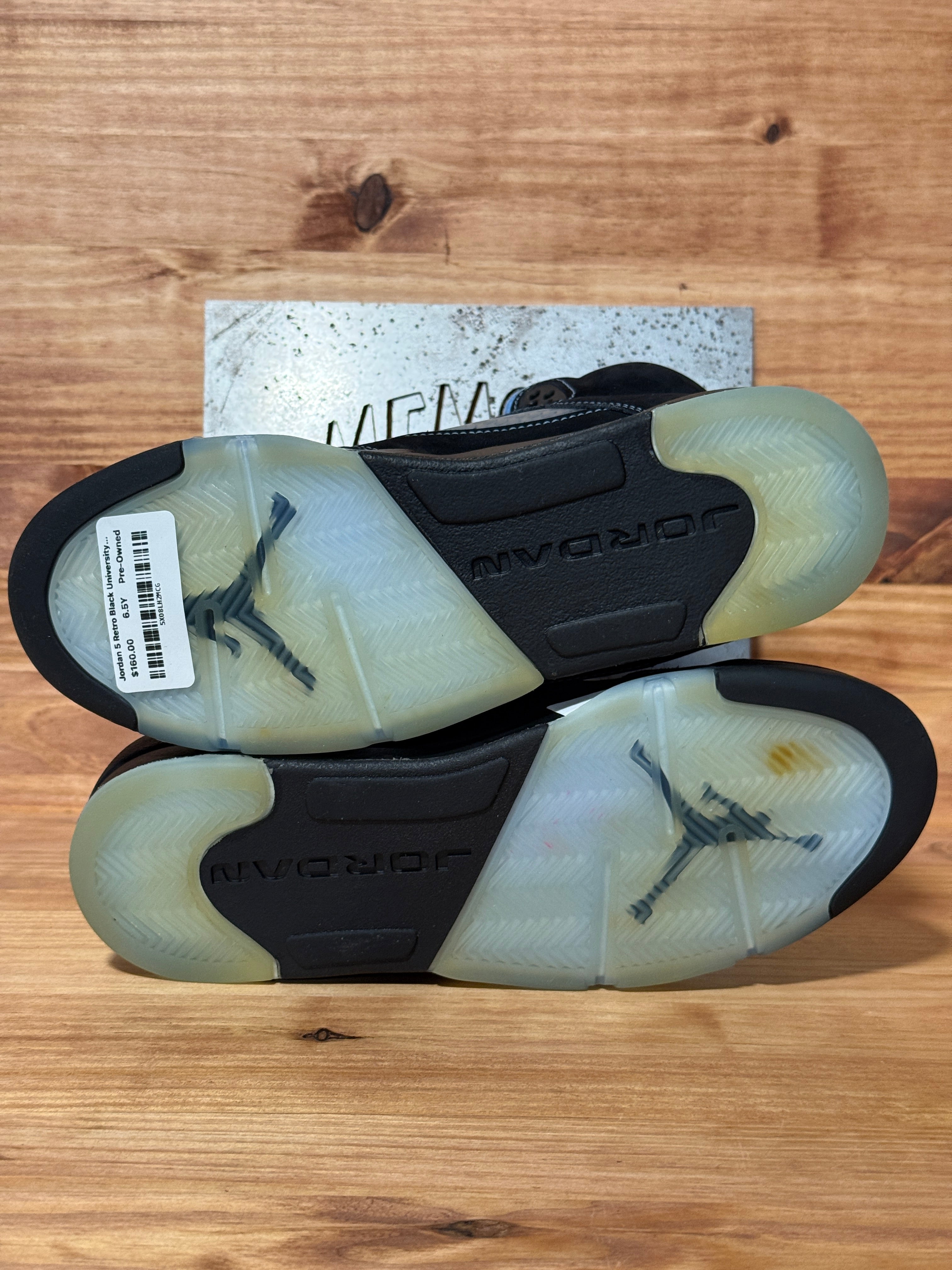 Jordan 5 Retro Black University Blue (2026) (GS)