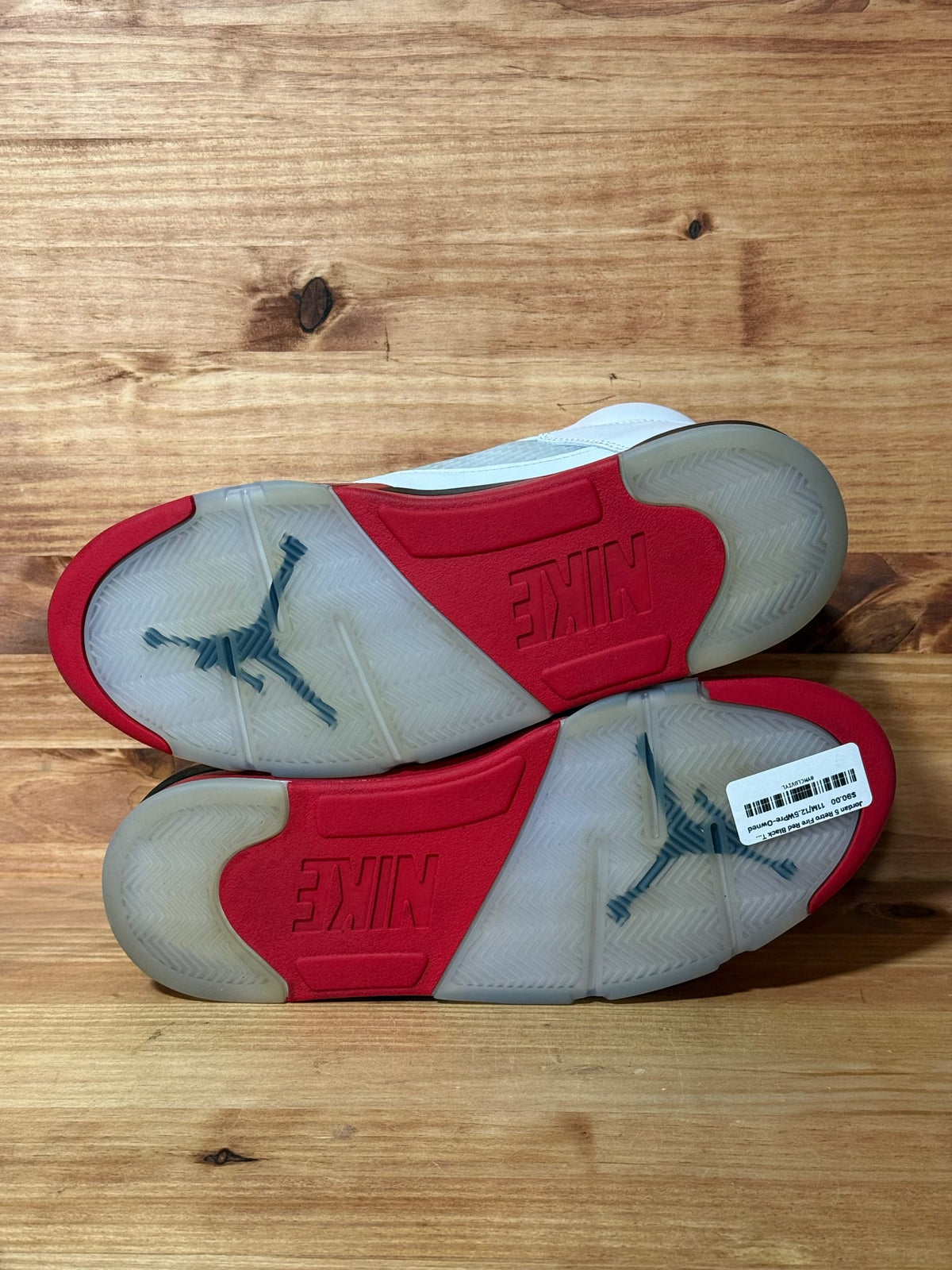 Jordan 5 Retro Fire Red Black Tongue (2025) - Size 11