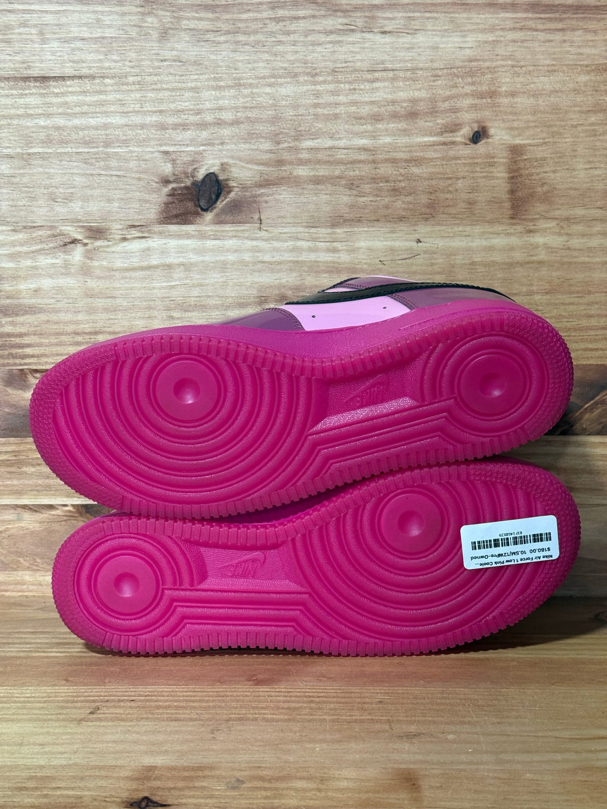 Nike Air Force 1 Low Pink Cooler Mulberry Rose - Size 10.5