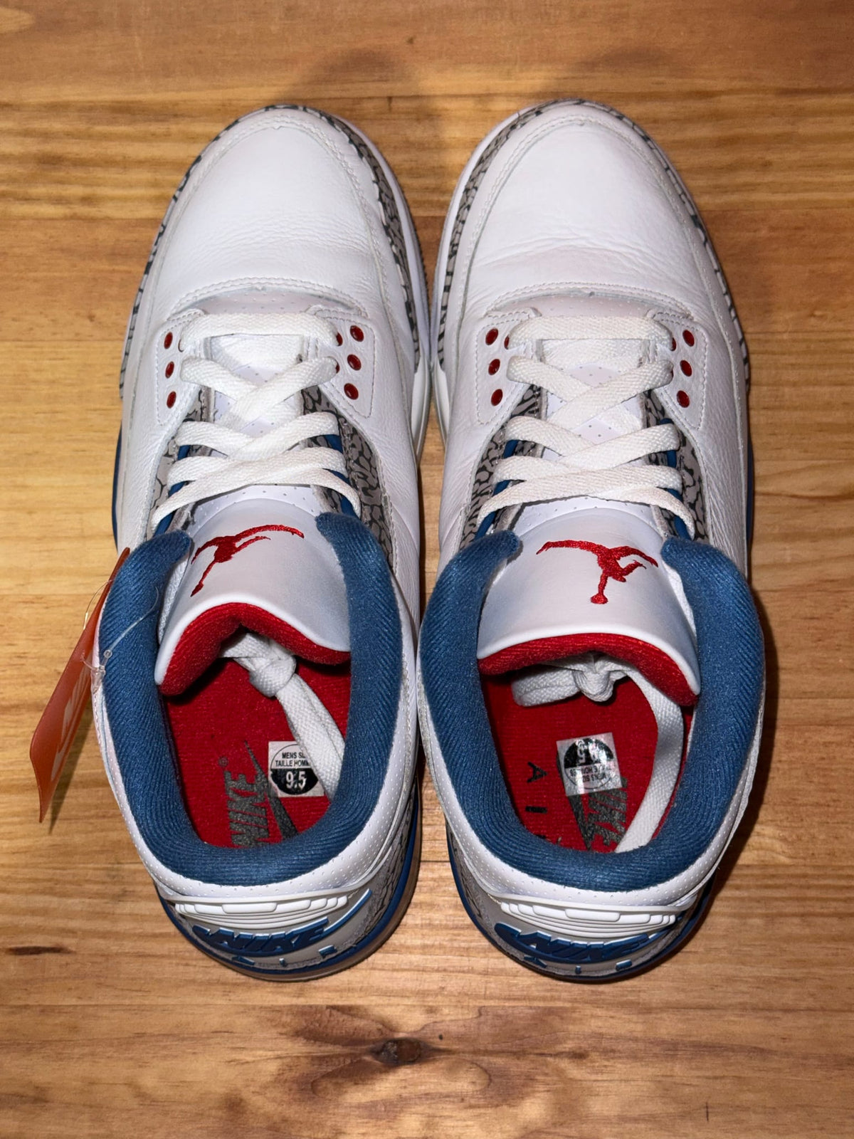 Jordan 3 Retro True Blue (2026) - Size 9.5