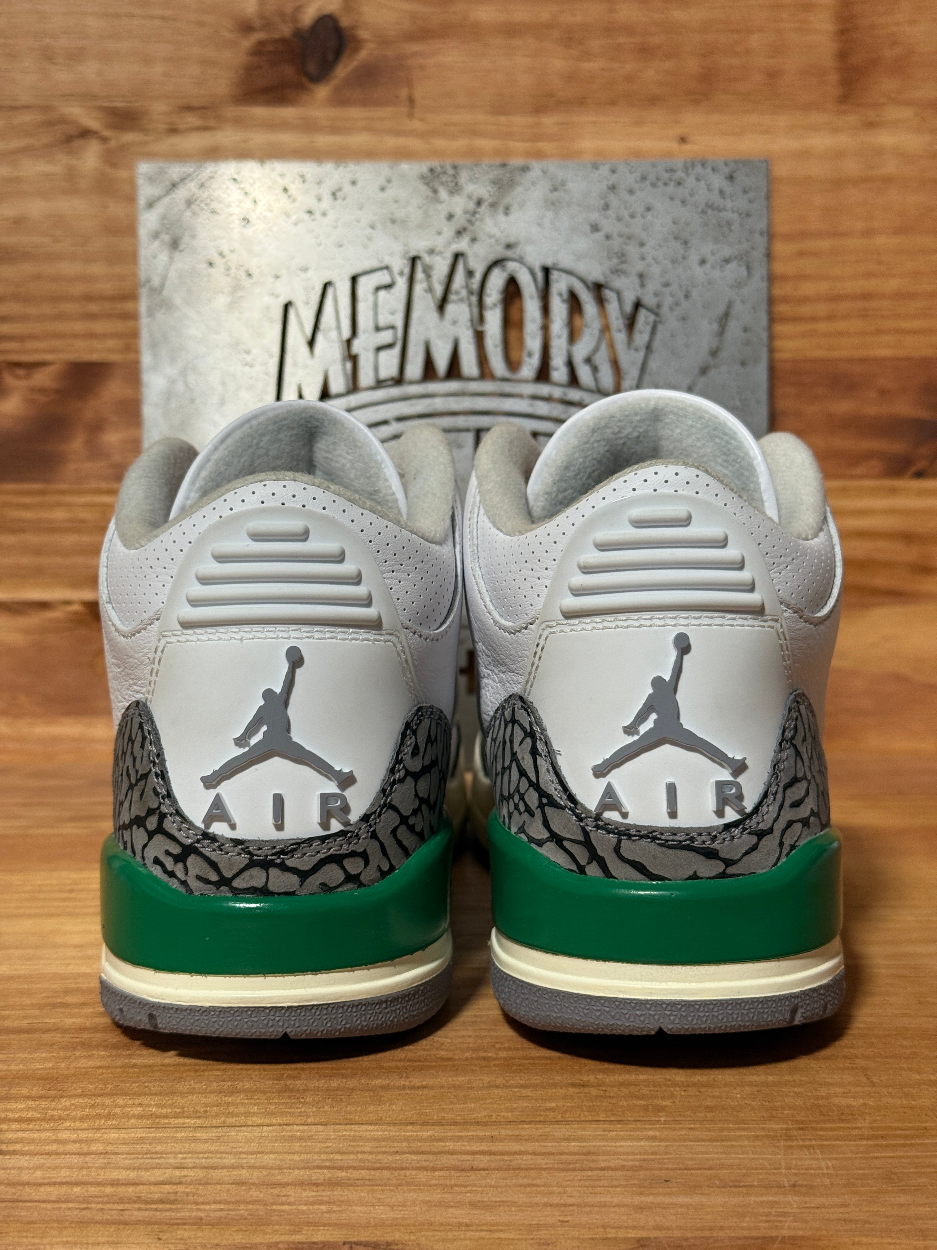 Jordan 3 Retro Lucky Green (Women's)