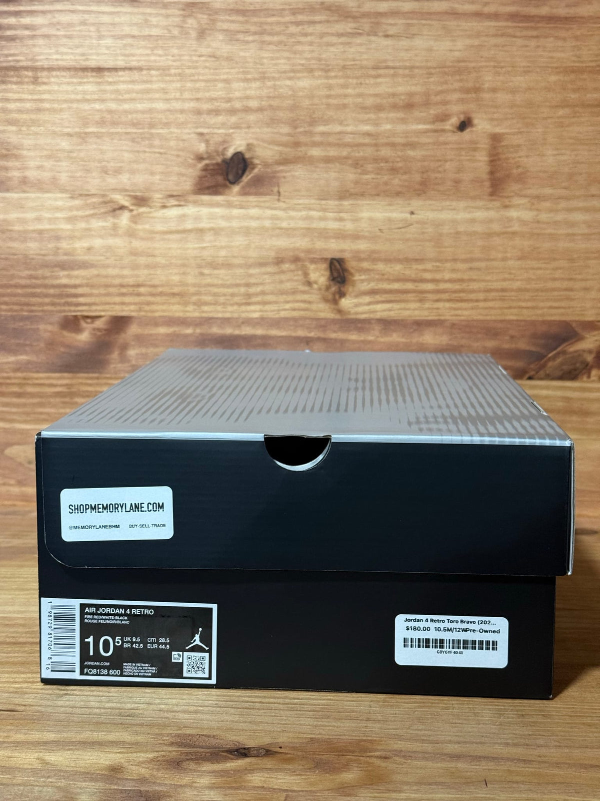Jordan 4 Retro Toro Bravo (2026) - Size 10.5