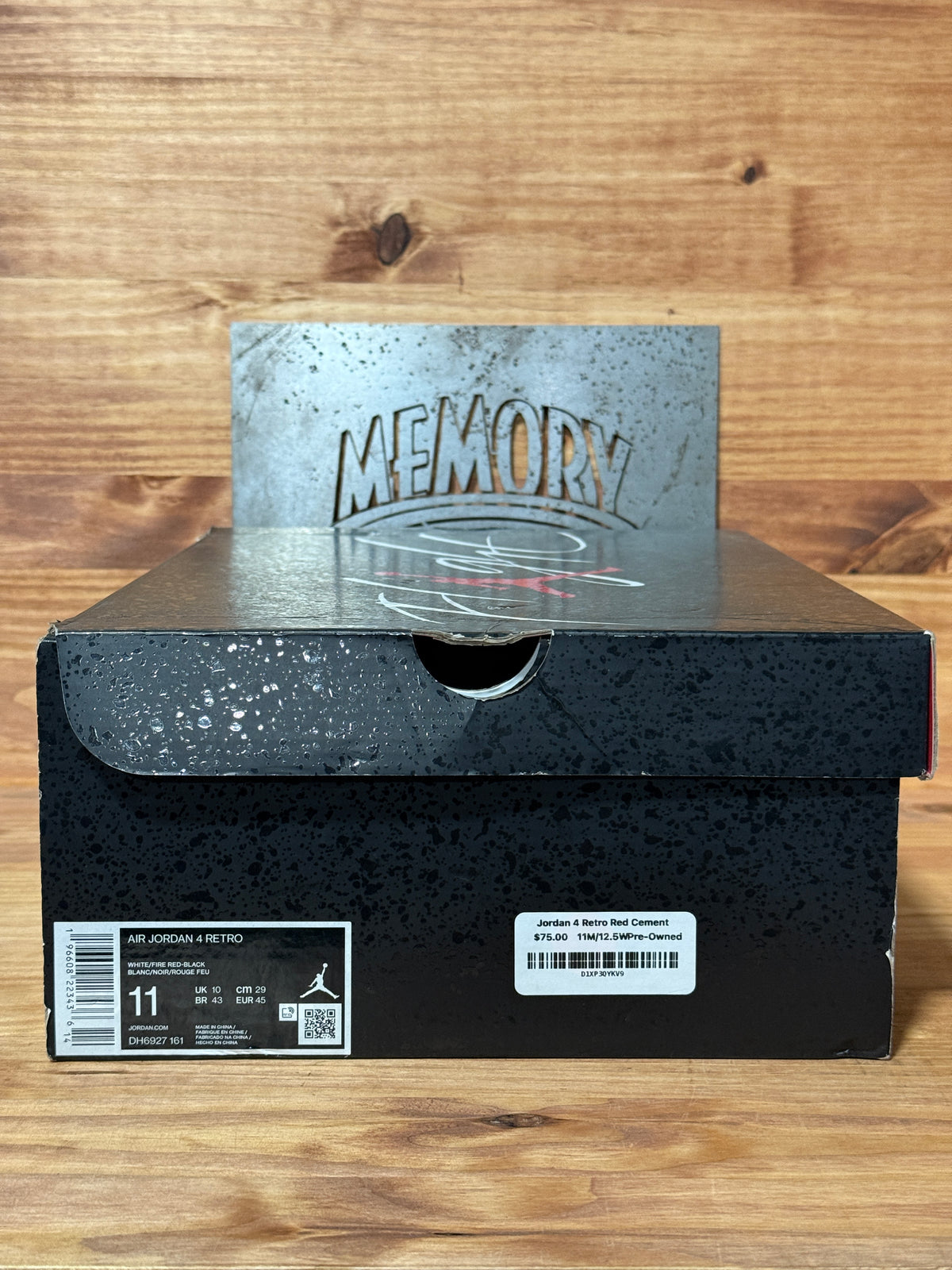 Jordan 4 Retro Red Cement