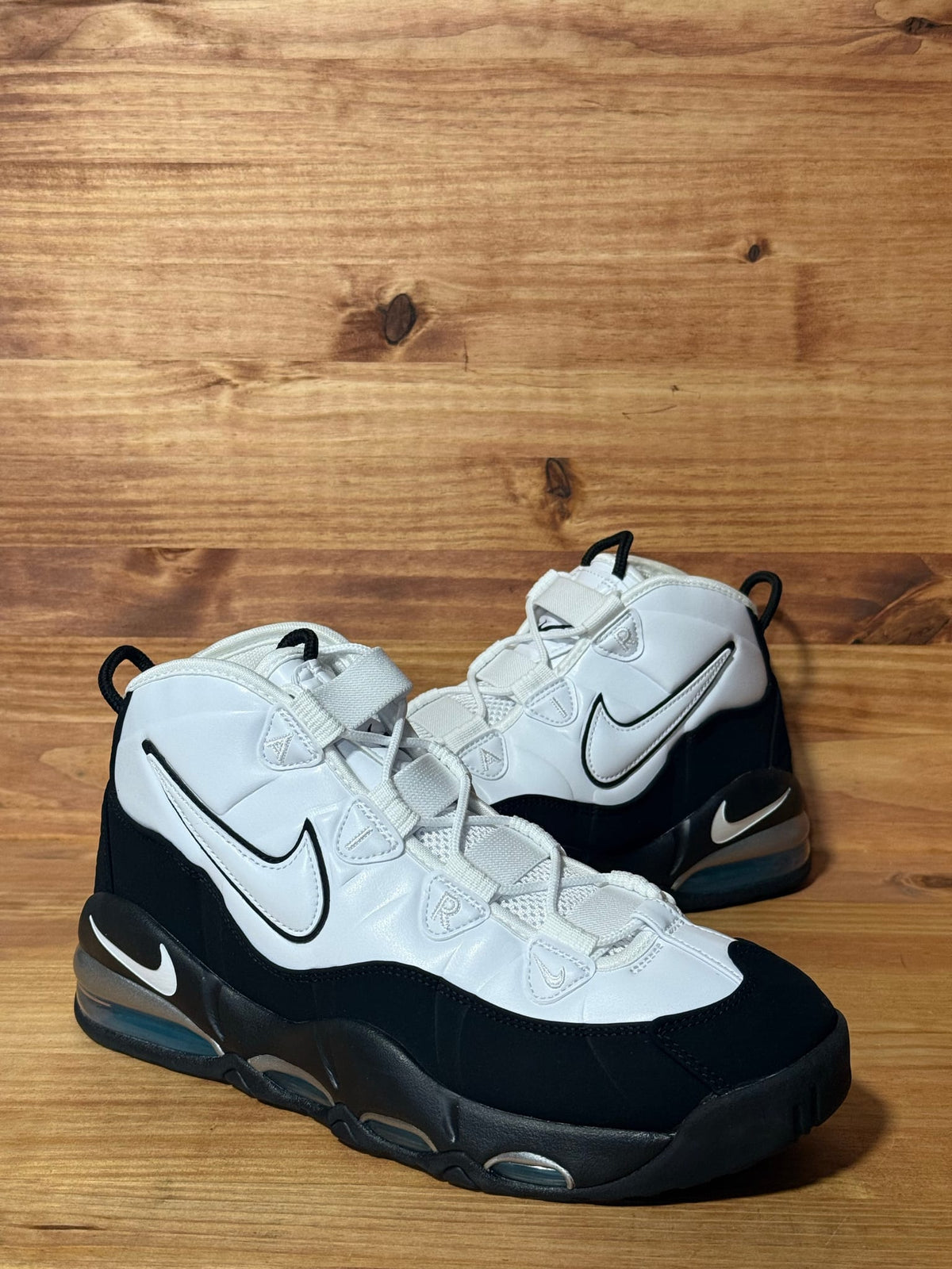 Nike Air Max Uptempo 95 White Black Teal - Size 11