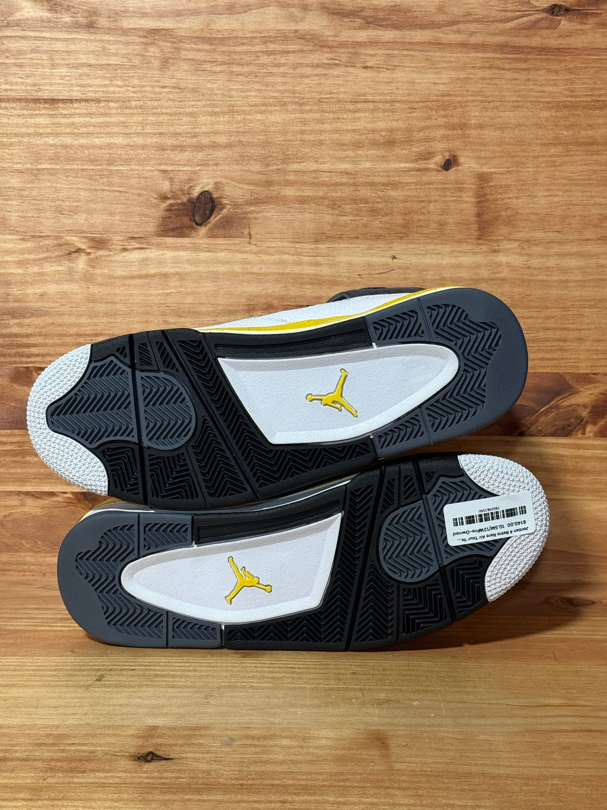 Jordan 4 Retro Rare Air Tour Yellow - Size 10.5