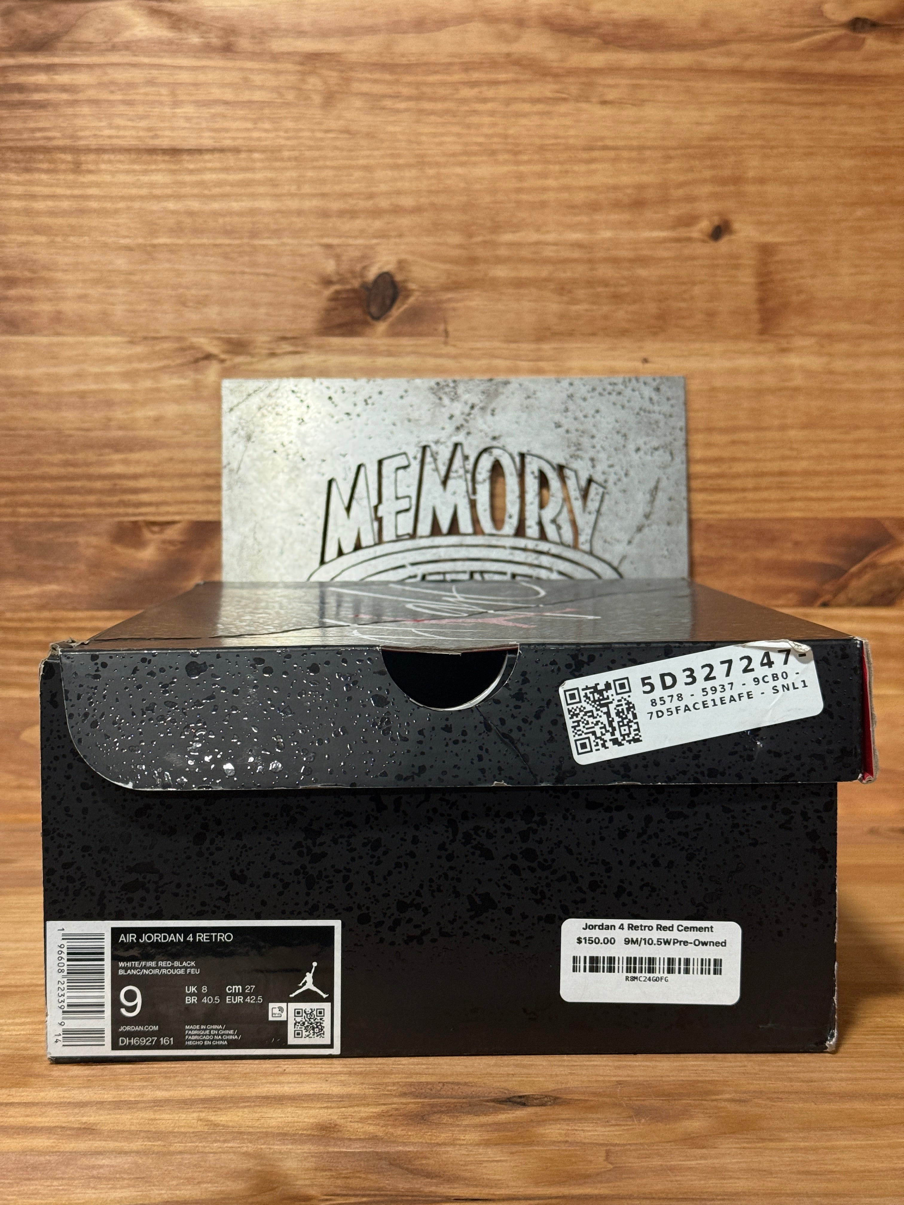 Jordan 4 Retro Red Cement