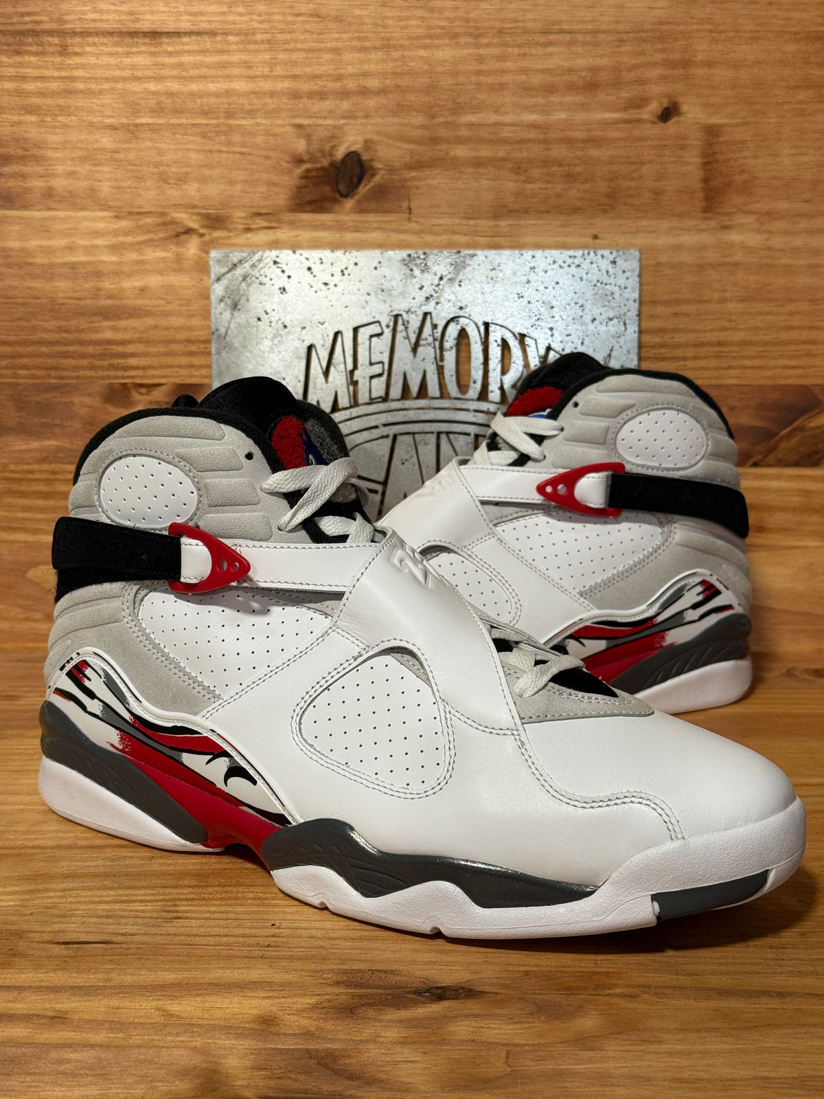 Jordan 8 Retro White True Red (2025)