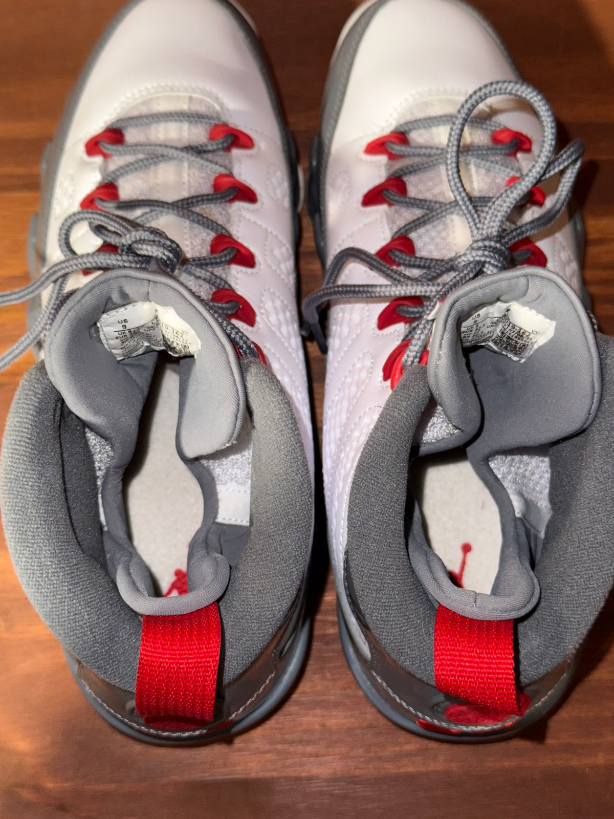 Jordan 9 Retro Fire Red