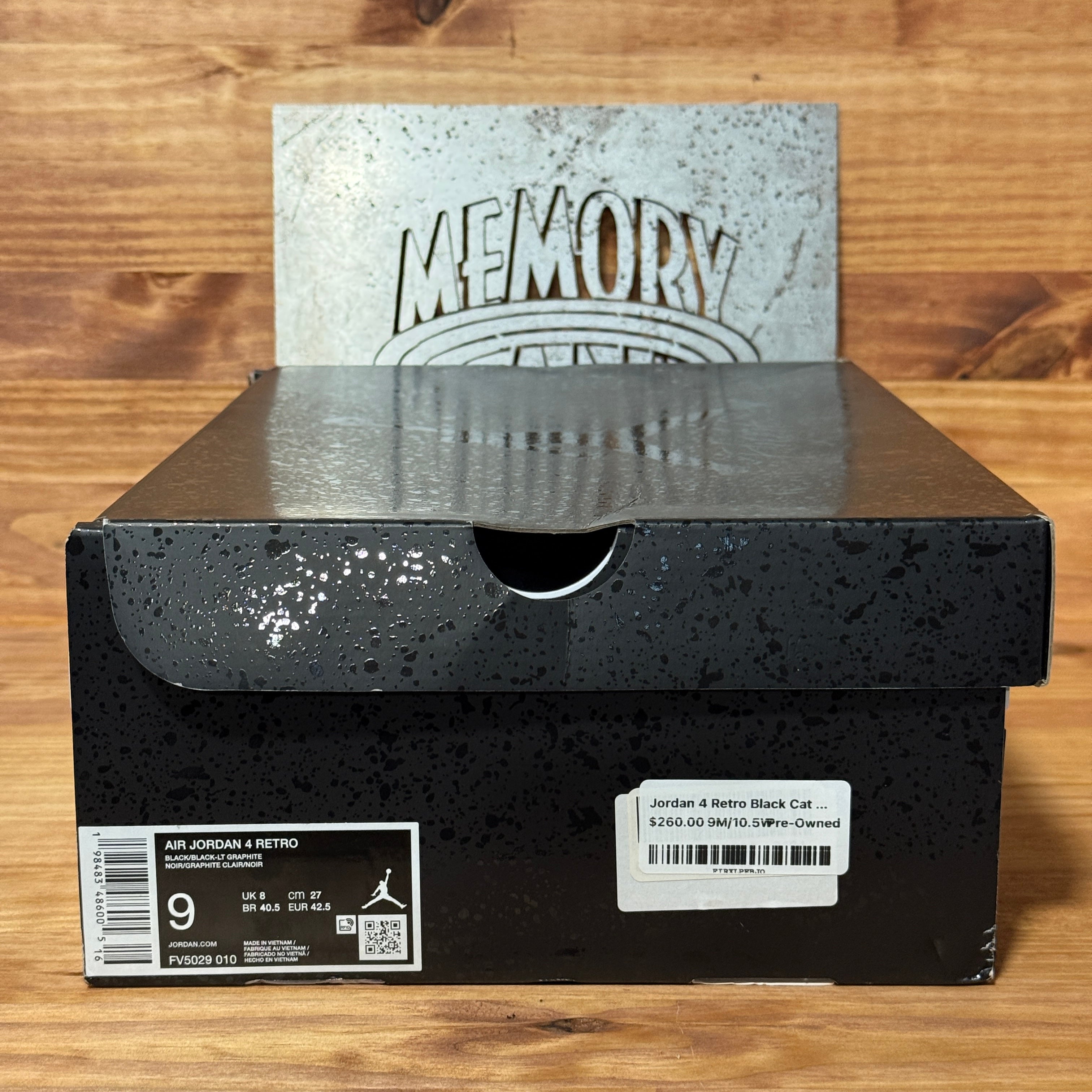 Jordan 4 Retro Black Cat (2025)
