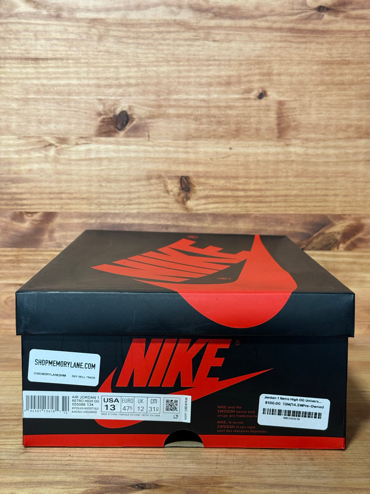 Jordan 1 Retro High OG University Blue