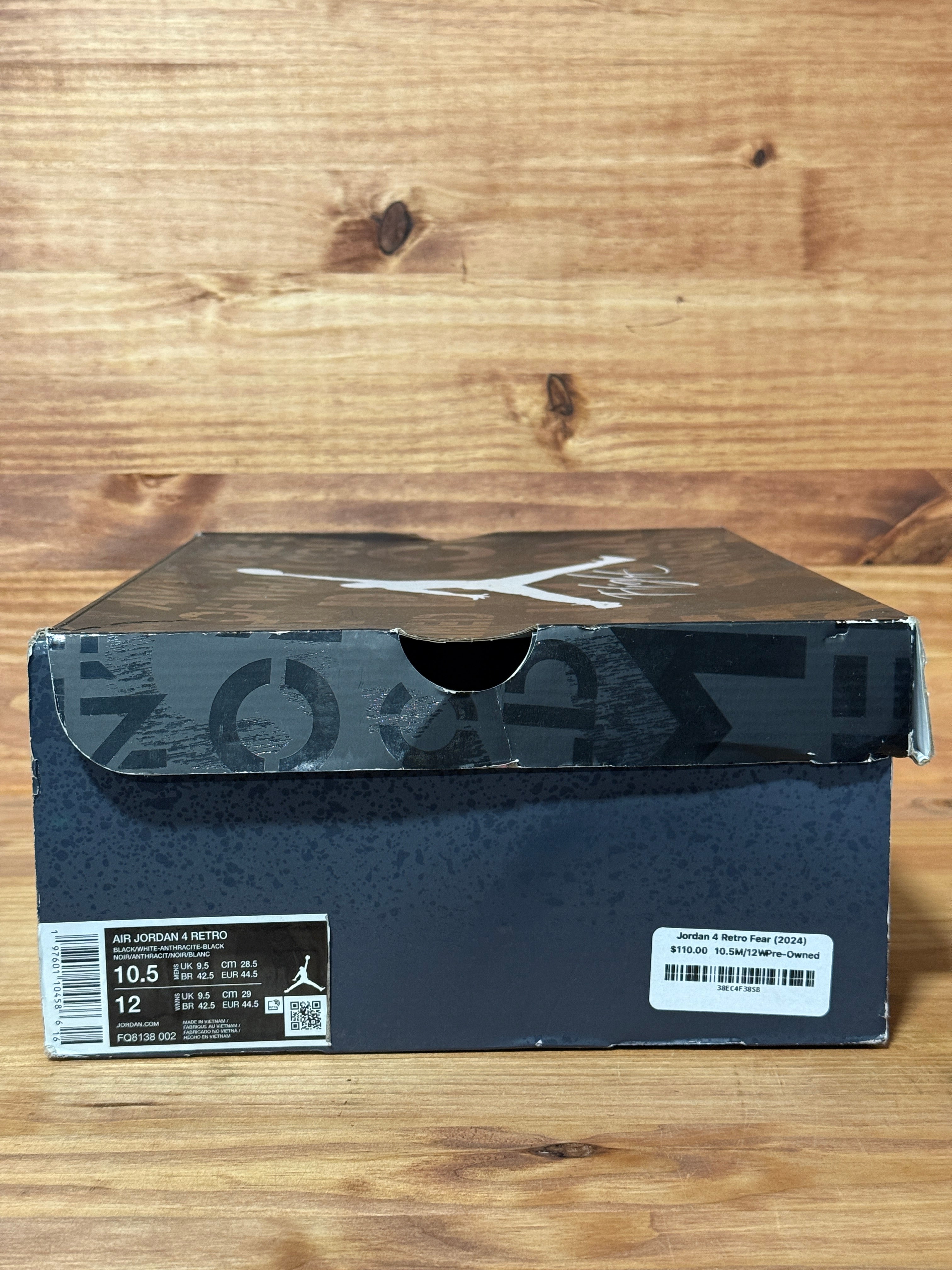 Jordan 4 Retro Fear (2024)
