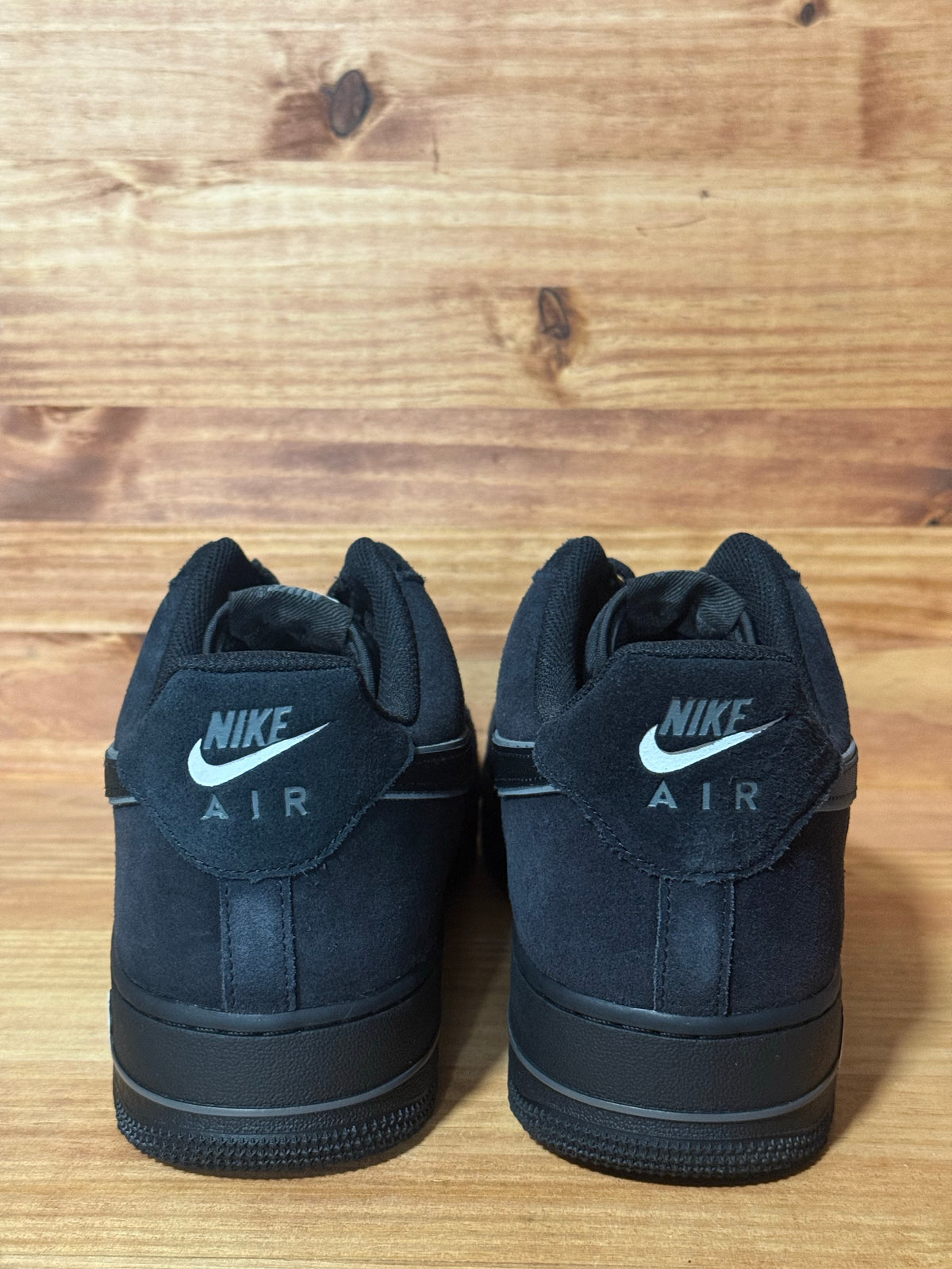 Nike Air Force 1 Low '07 LV8 Black Iron Grey - Size 14