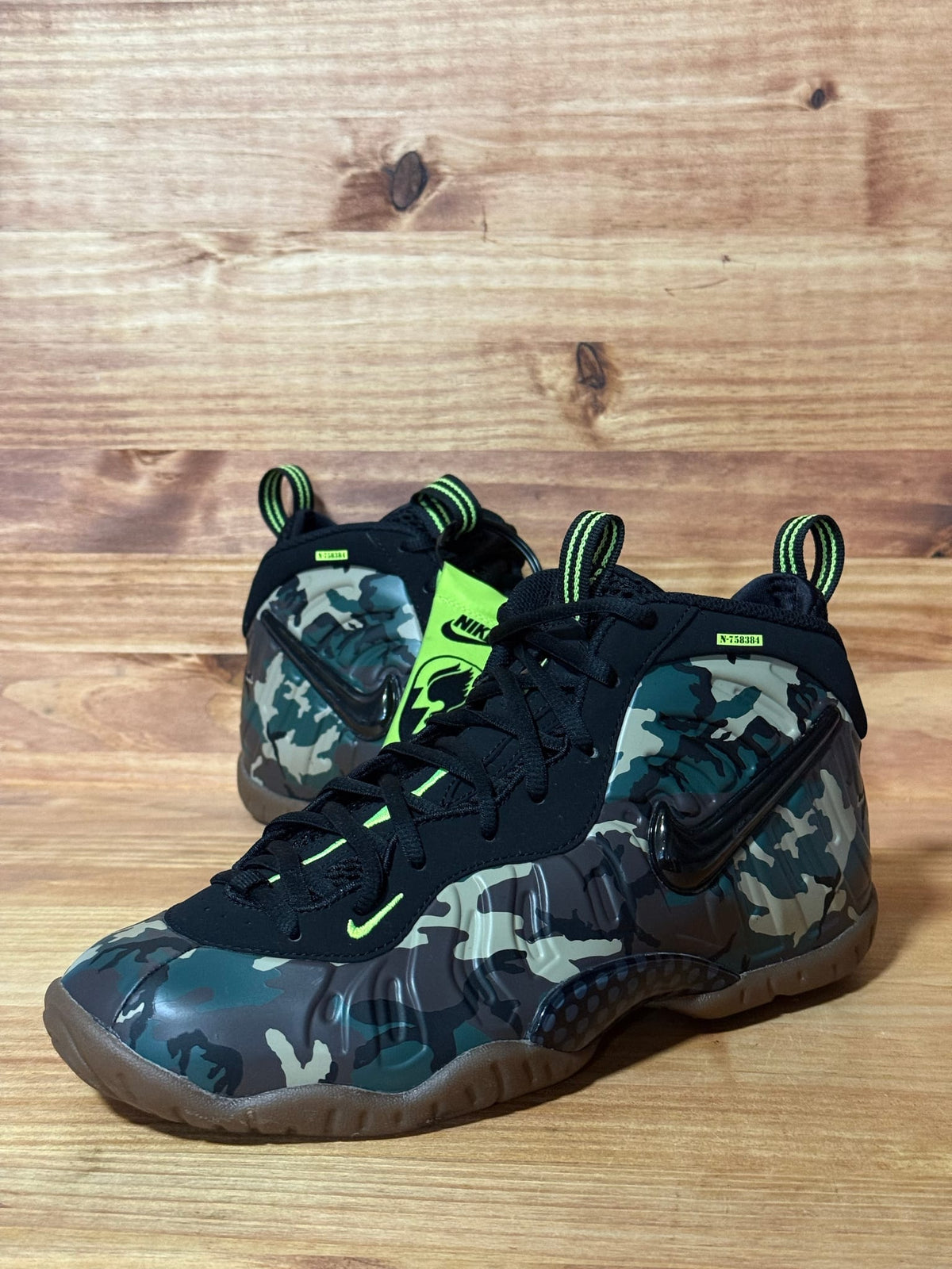 Nike Little Posite Pro Army Camo (2026) (GS) - Size  7Y