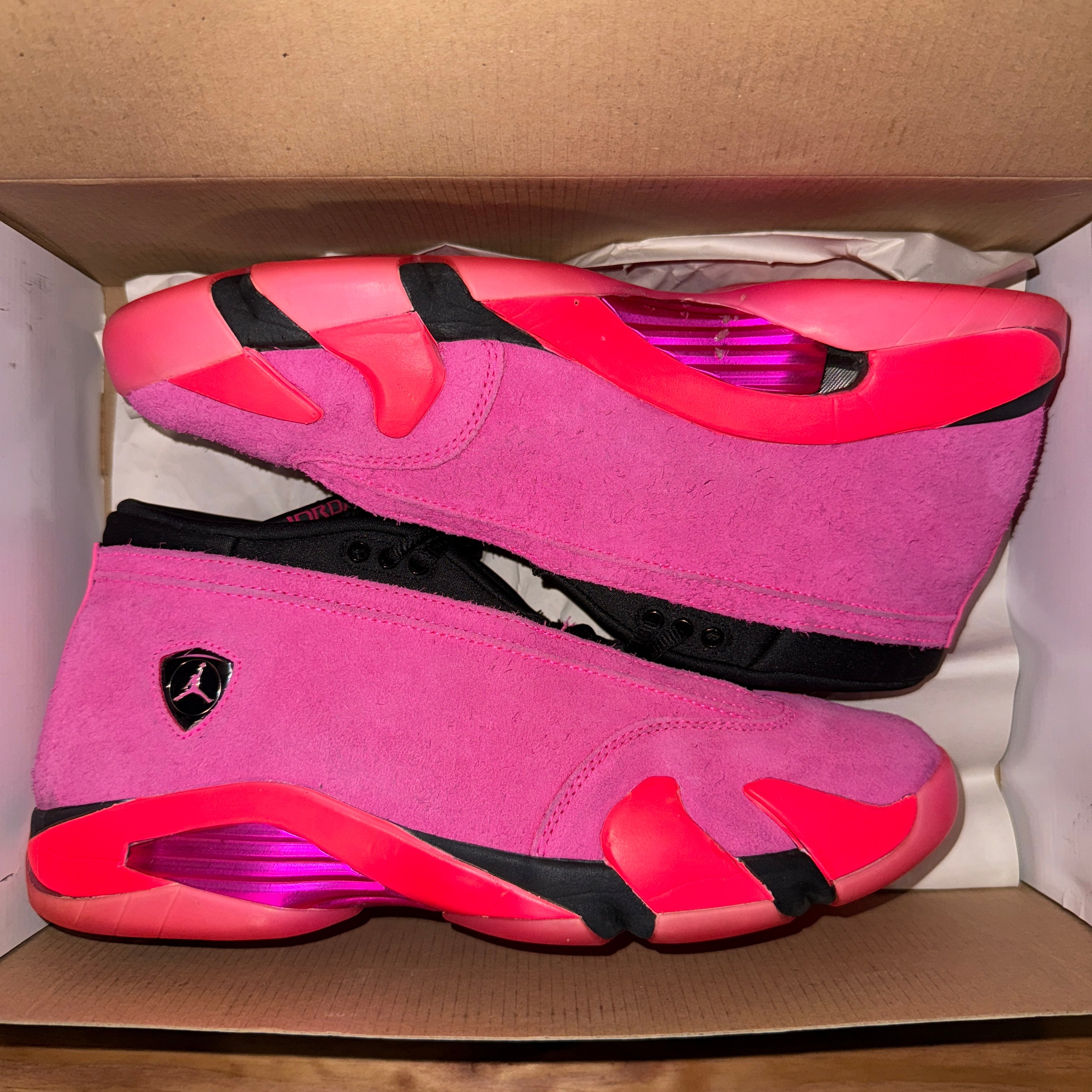 Jordan 14 Retro Low Shocking Pink (Women's)