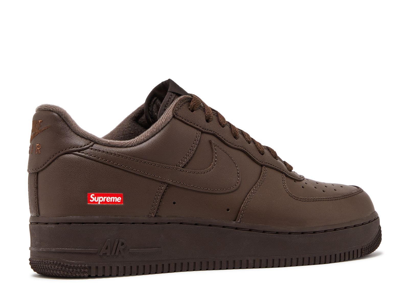 Supreme x Air Force 1 Low Box Logo - Baroque Brown