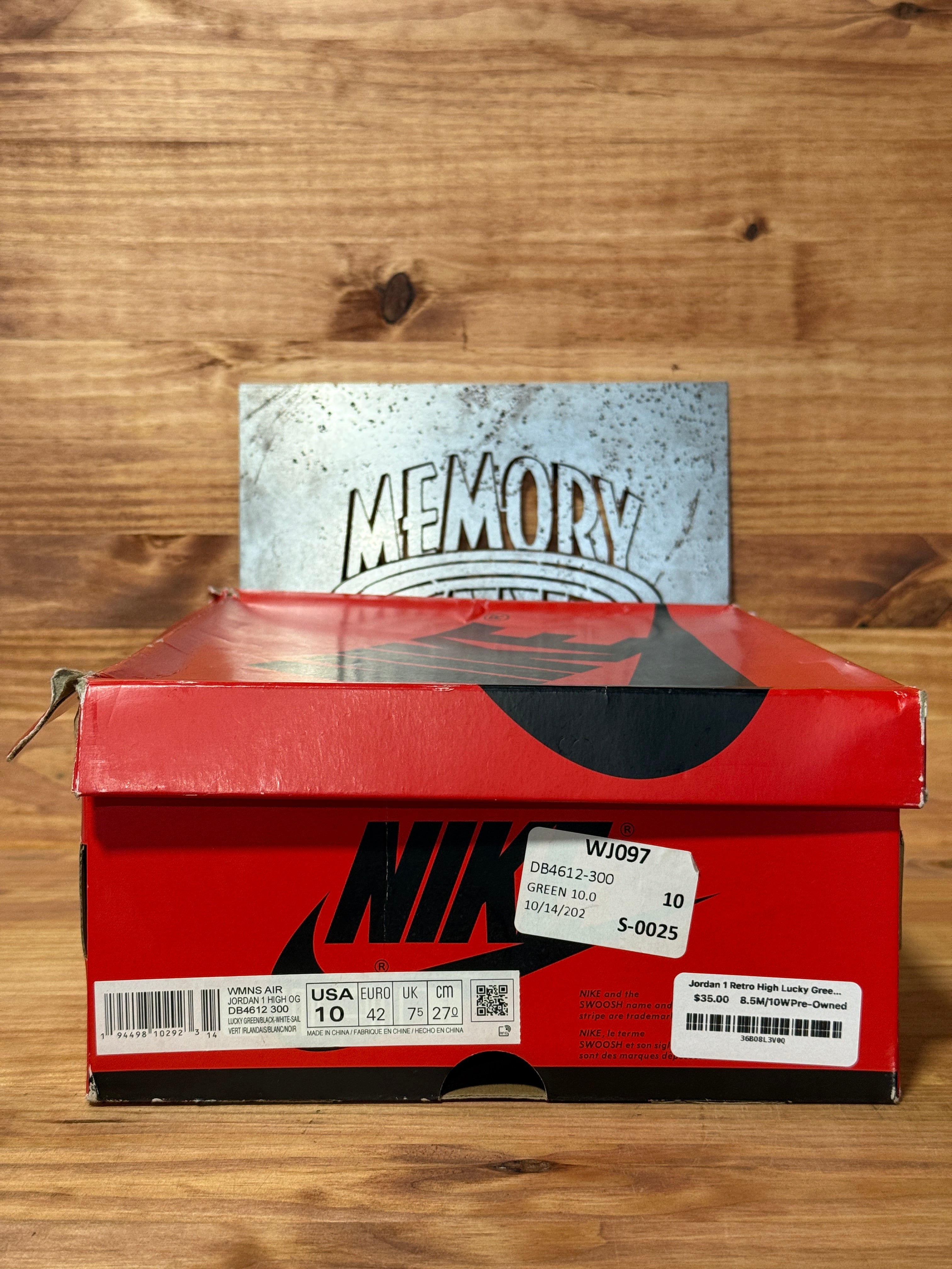 Jordan 1 Retro High Lucky Green (Women's)