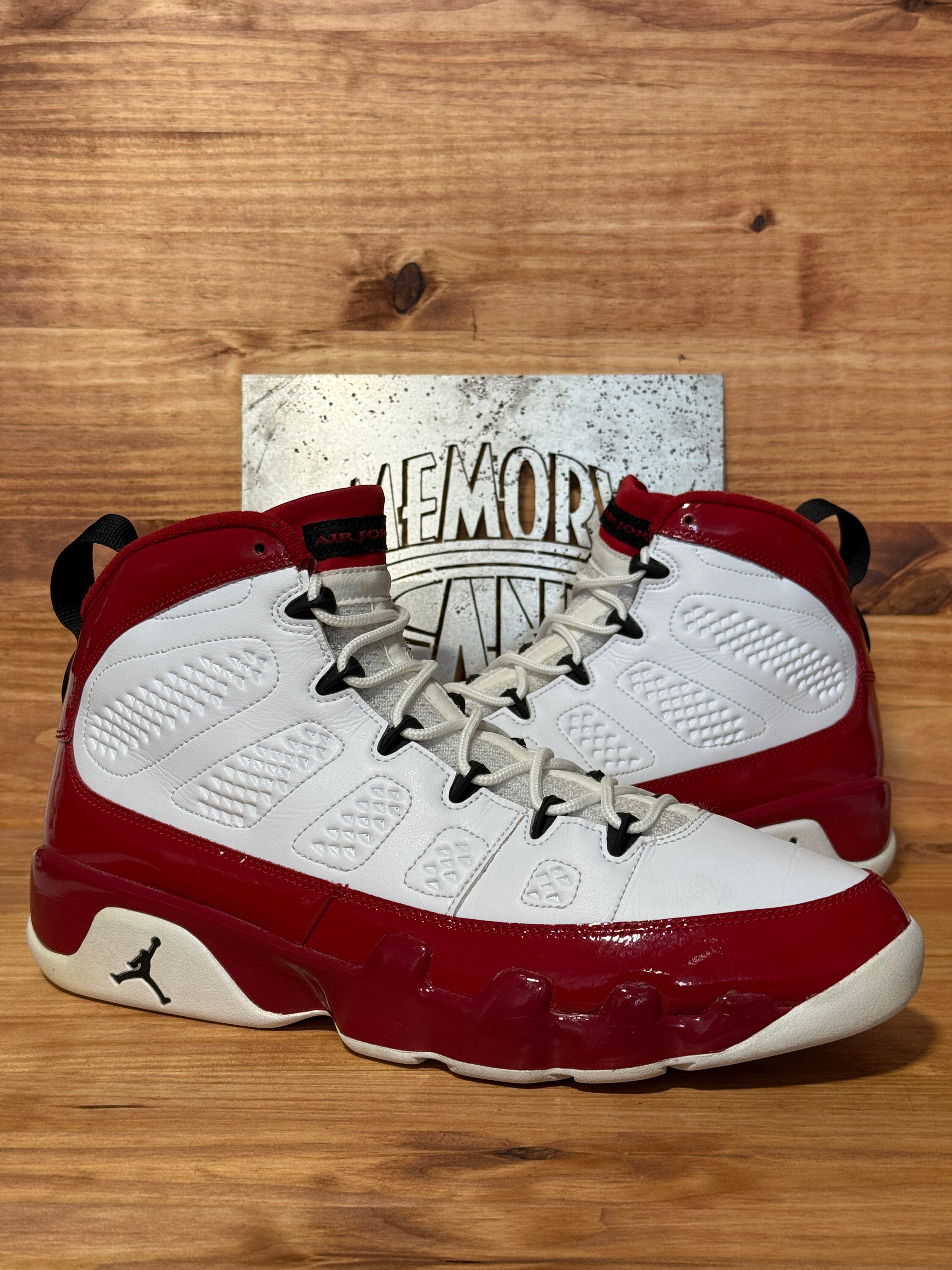 Jordan 9 Retro White Gym Red