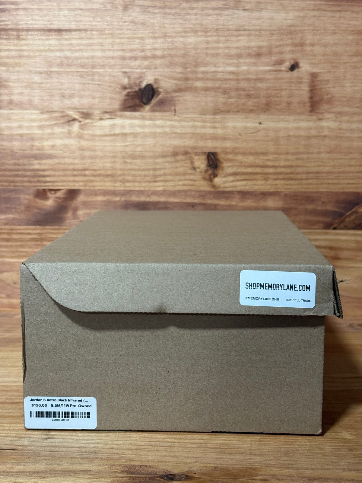 Jordan 6 Retro Black Infrared (2019) - Size 9.5
