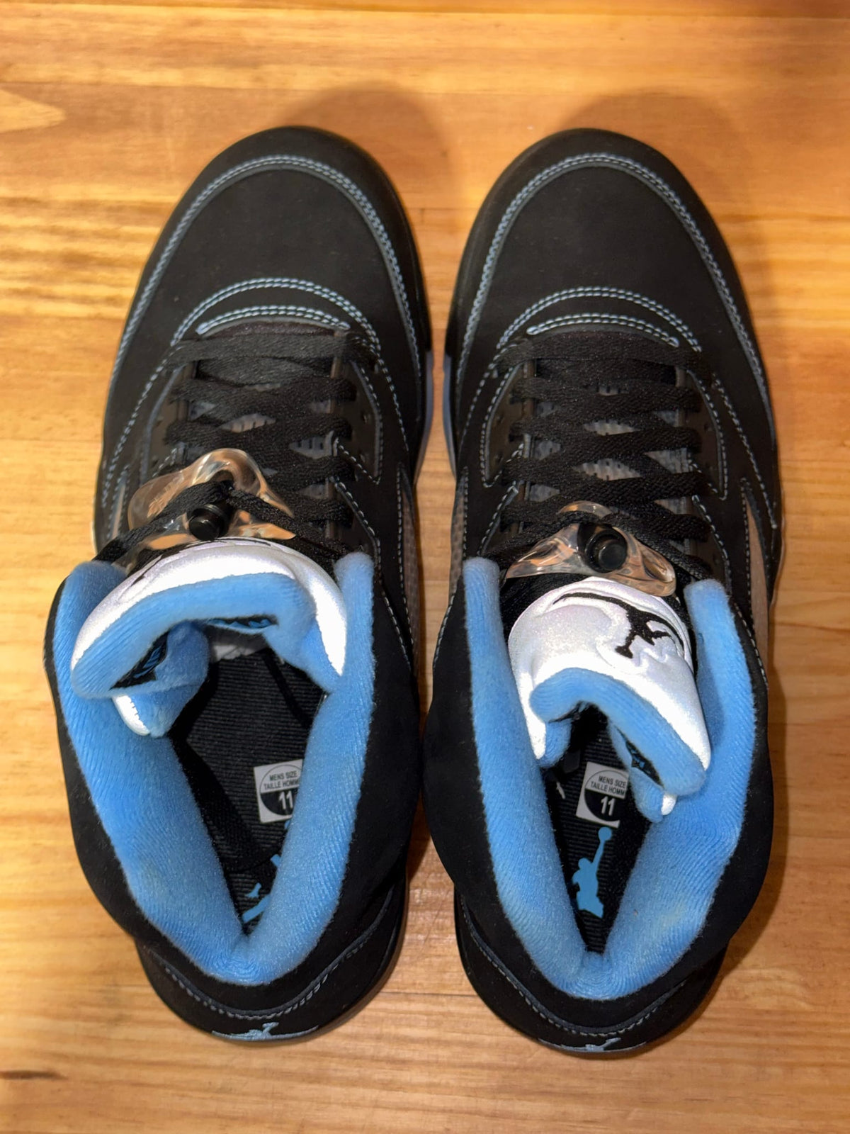 Jordan 5 Retro Black University Blue (2026) - Size 11
