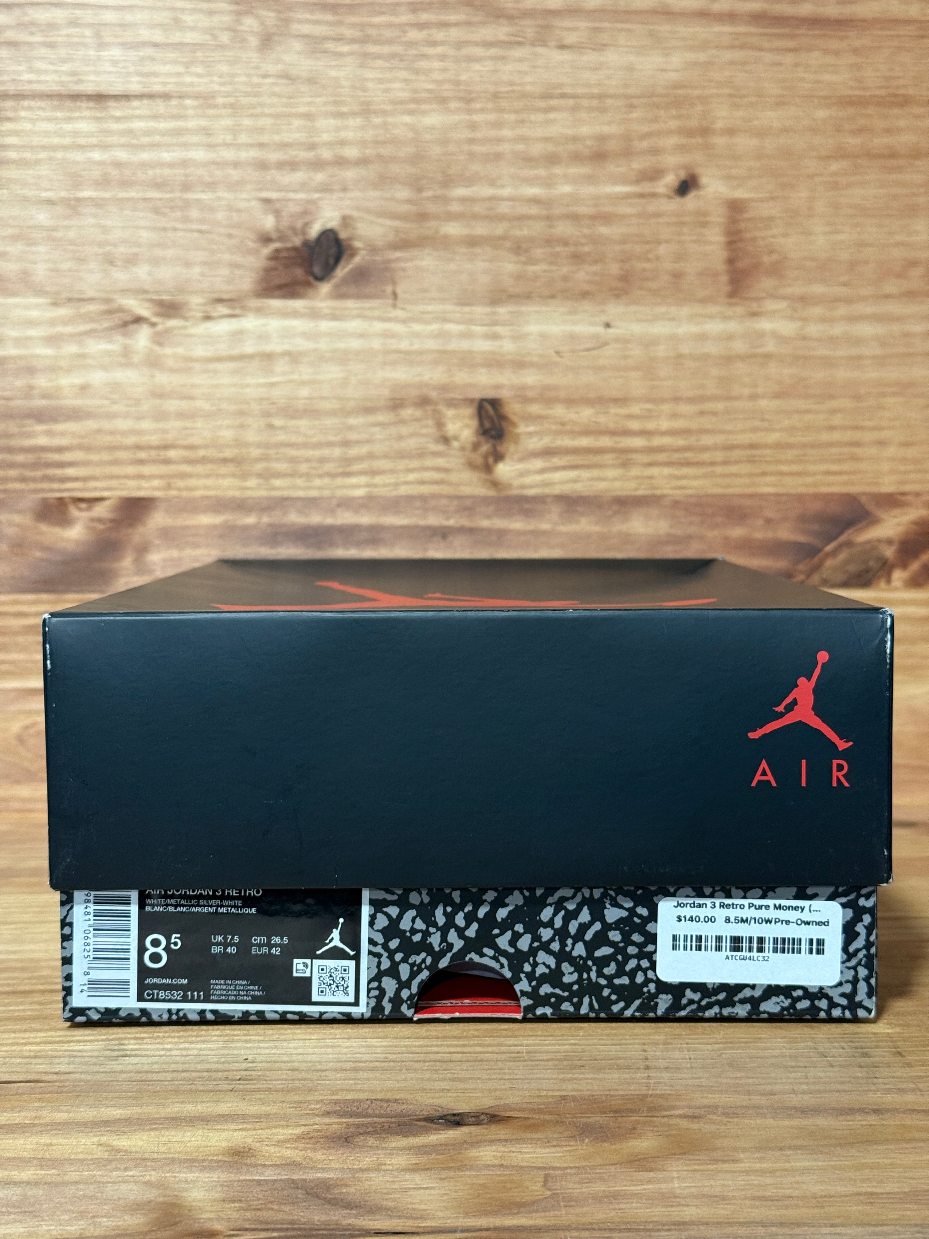 Jordan 3 Retro Pure Money (2025)
