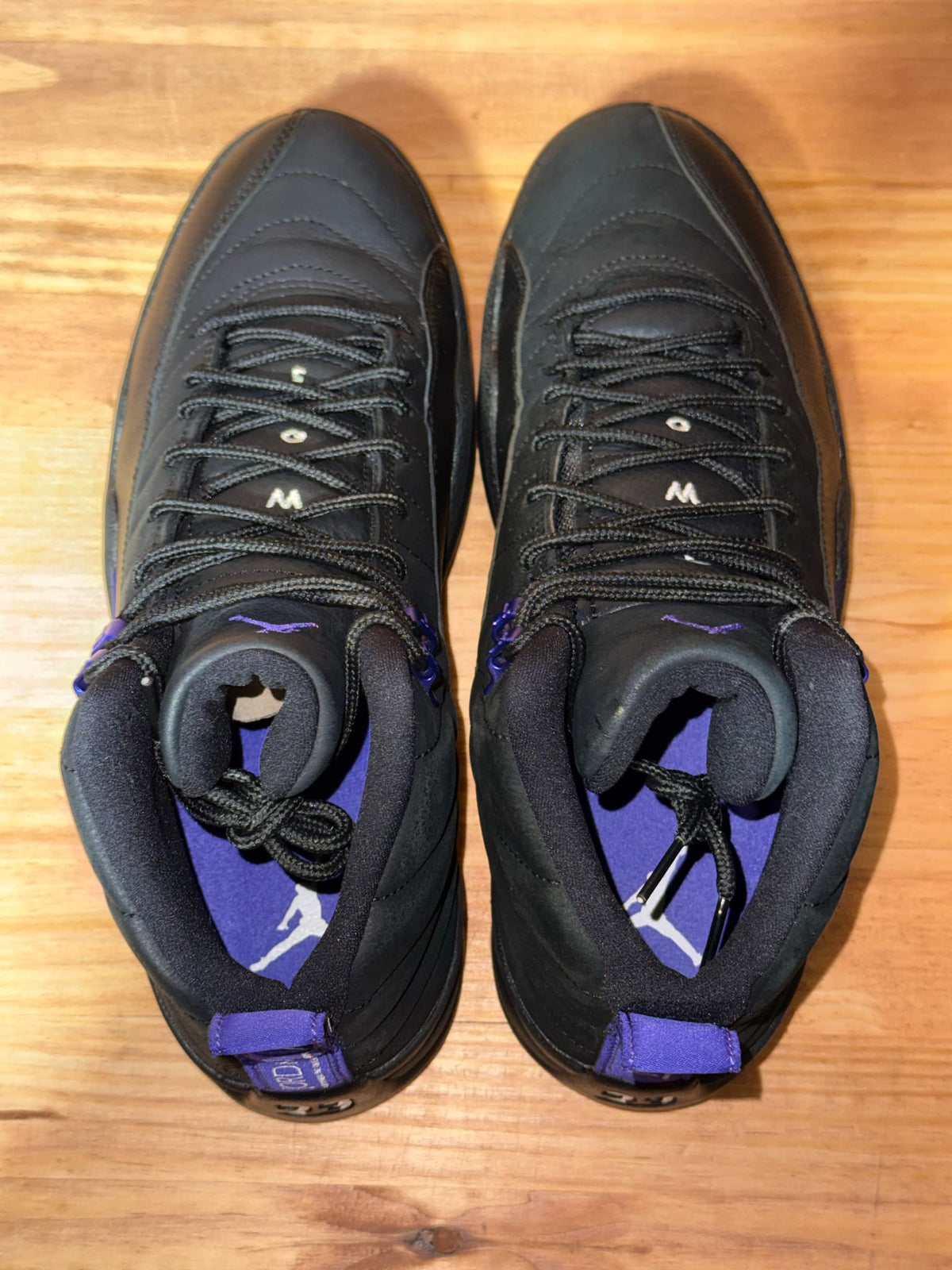 Jordan 12 Retro Black Dark Concord - Size 10.5