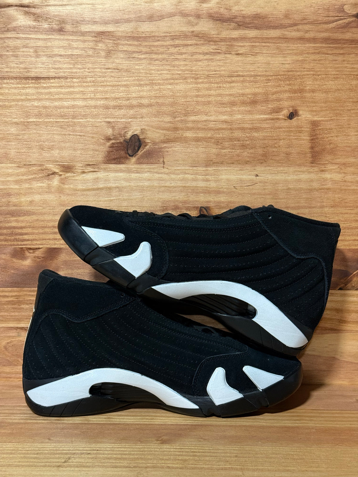 Jordan 14 Retro Black White