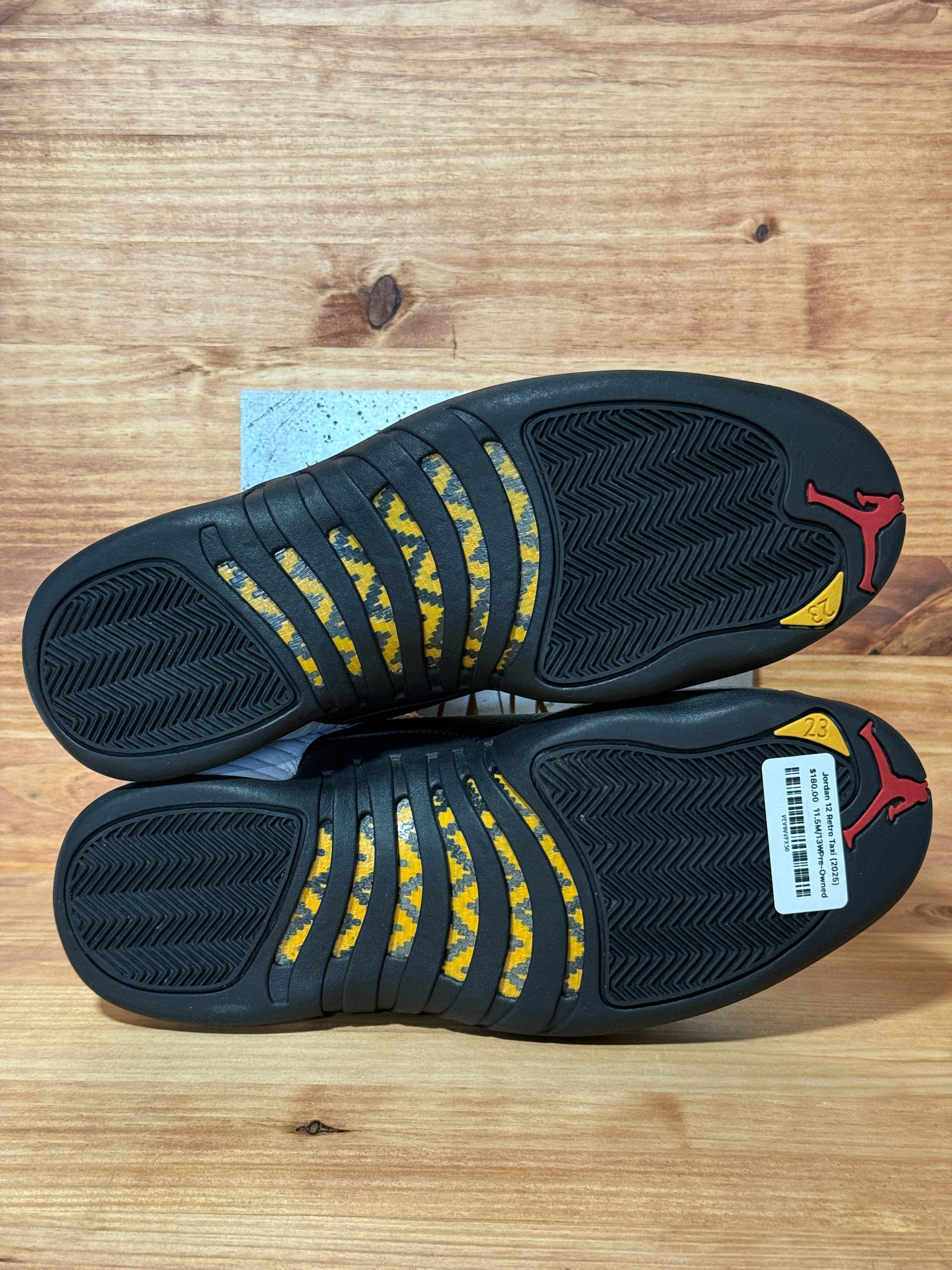 Jordan 12 Retro Taxi (2025)
