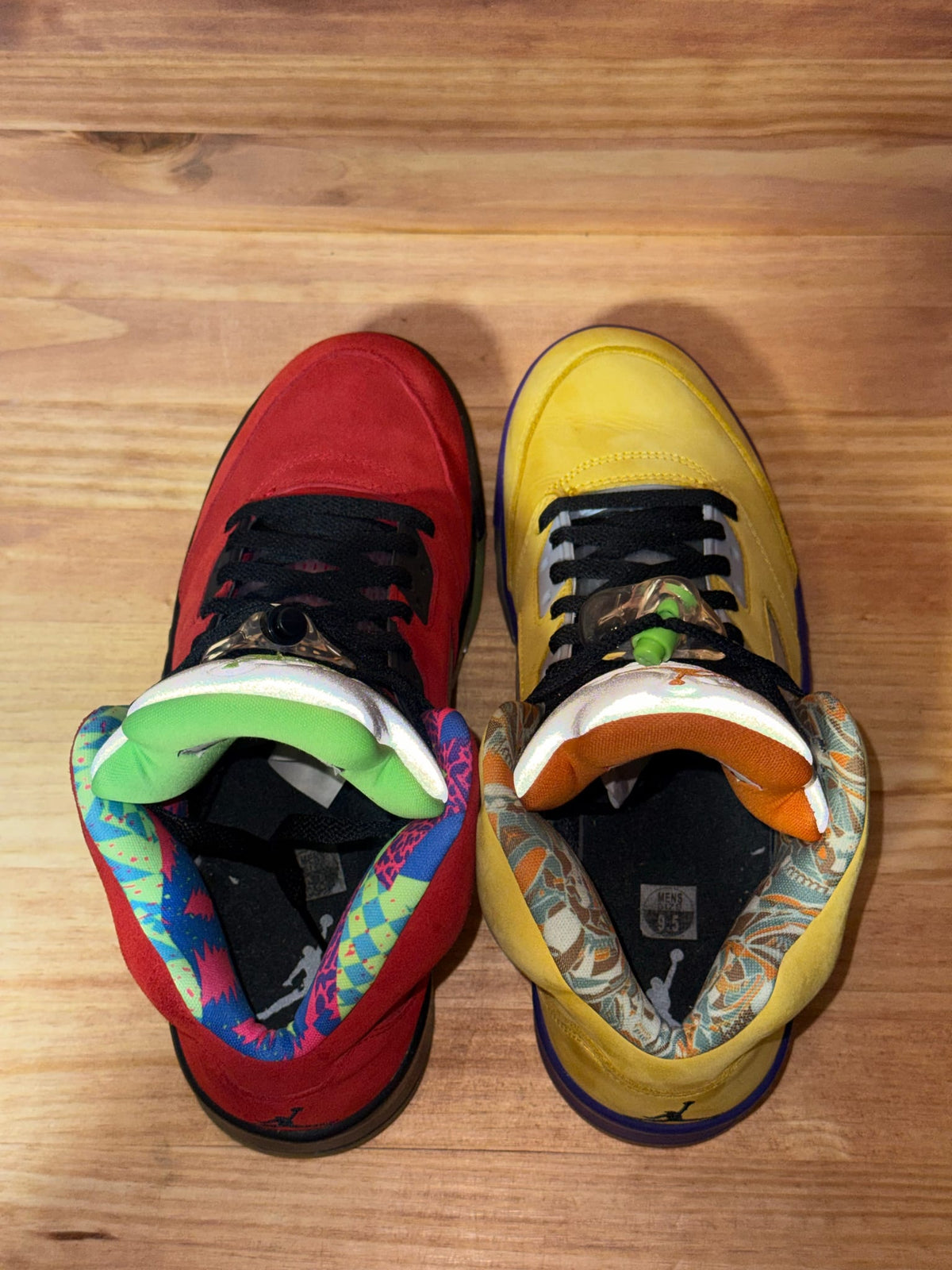Jordan 5 Retro What The - Size 9.5