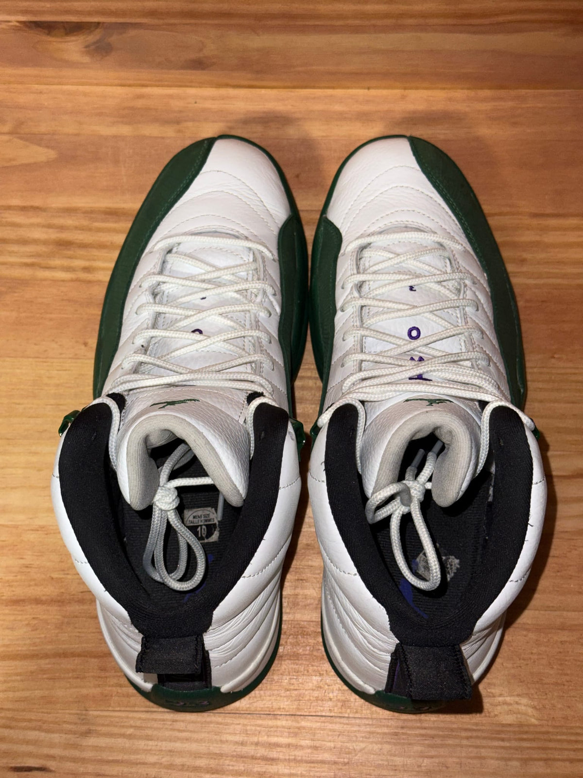 Jordan 12 Retro Bucks - Size 10