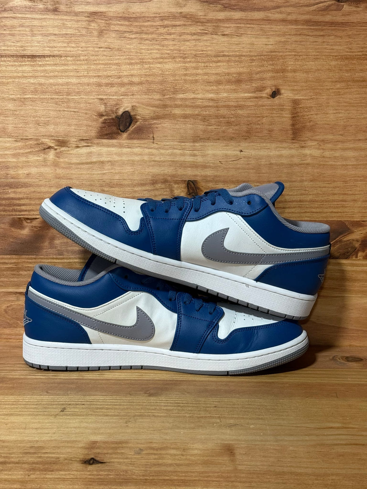Jordan 1 Low True Blue - Size 13