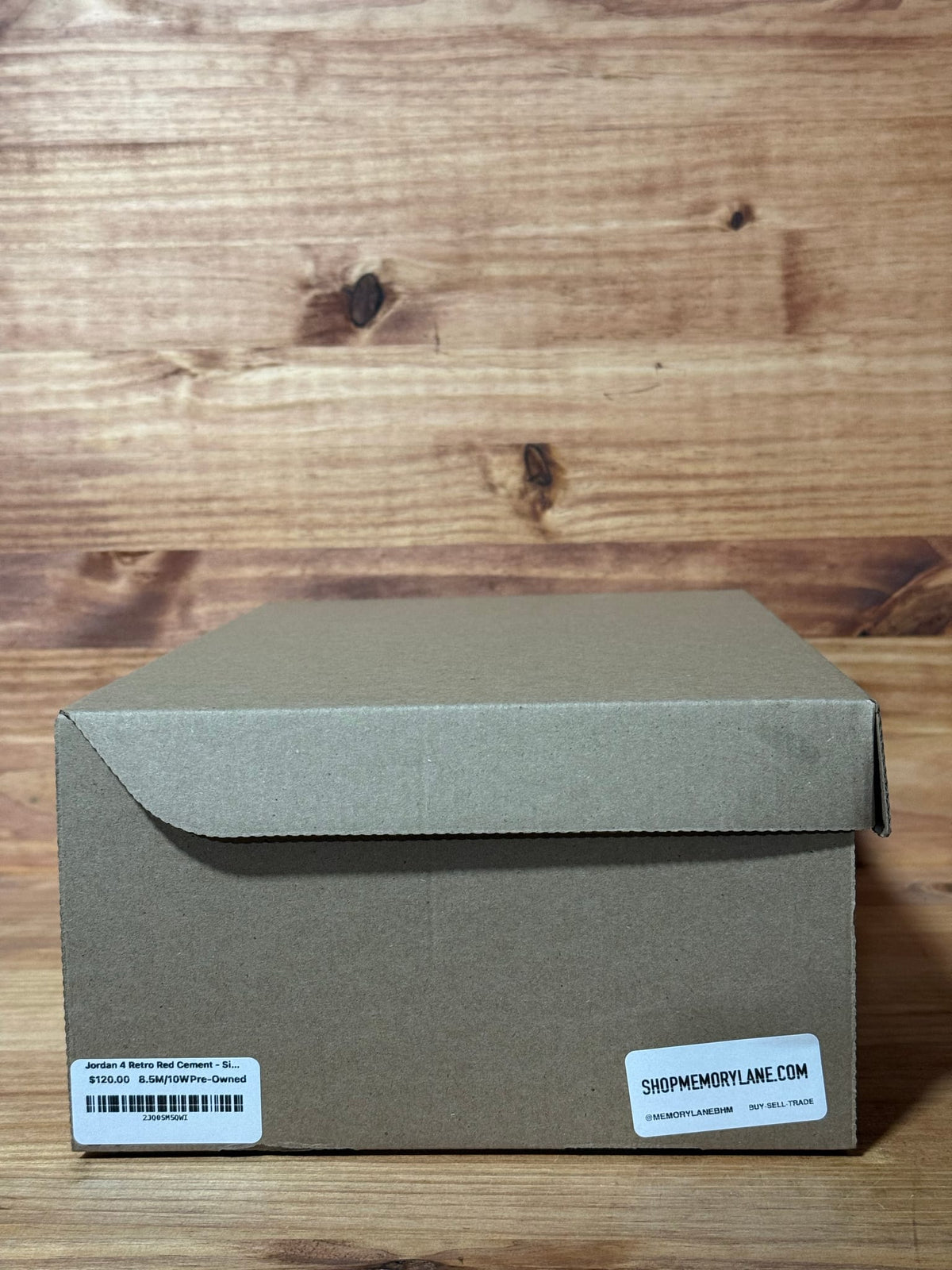 Jordan 4 Retro Red Cement - Size 8.5