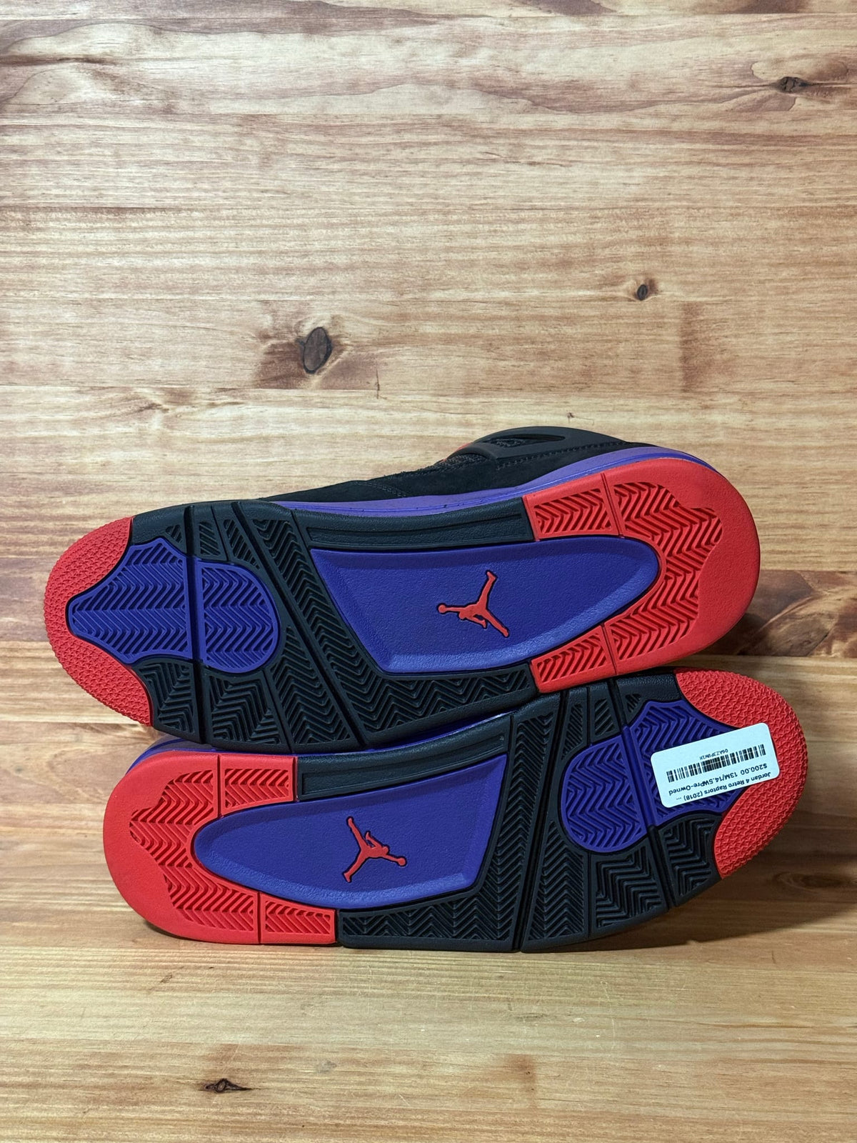 Jordan 4 Retro Raptors (2018) - Size 13