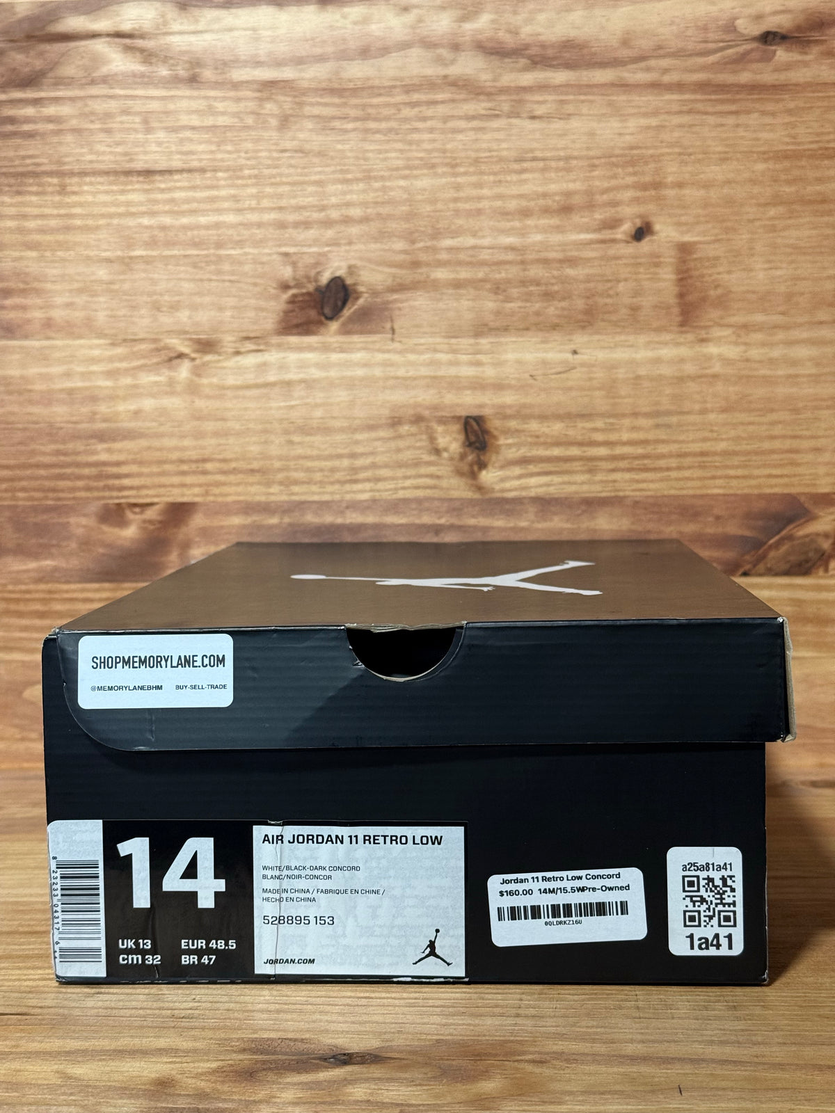 Jordan 11 Retro Low Concord