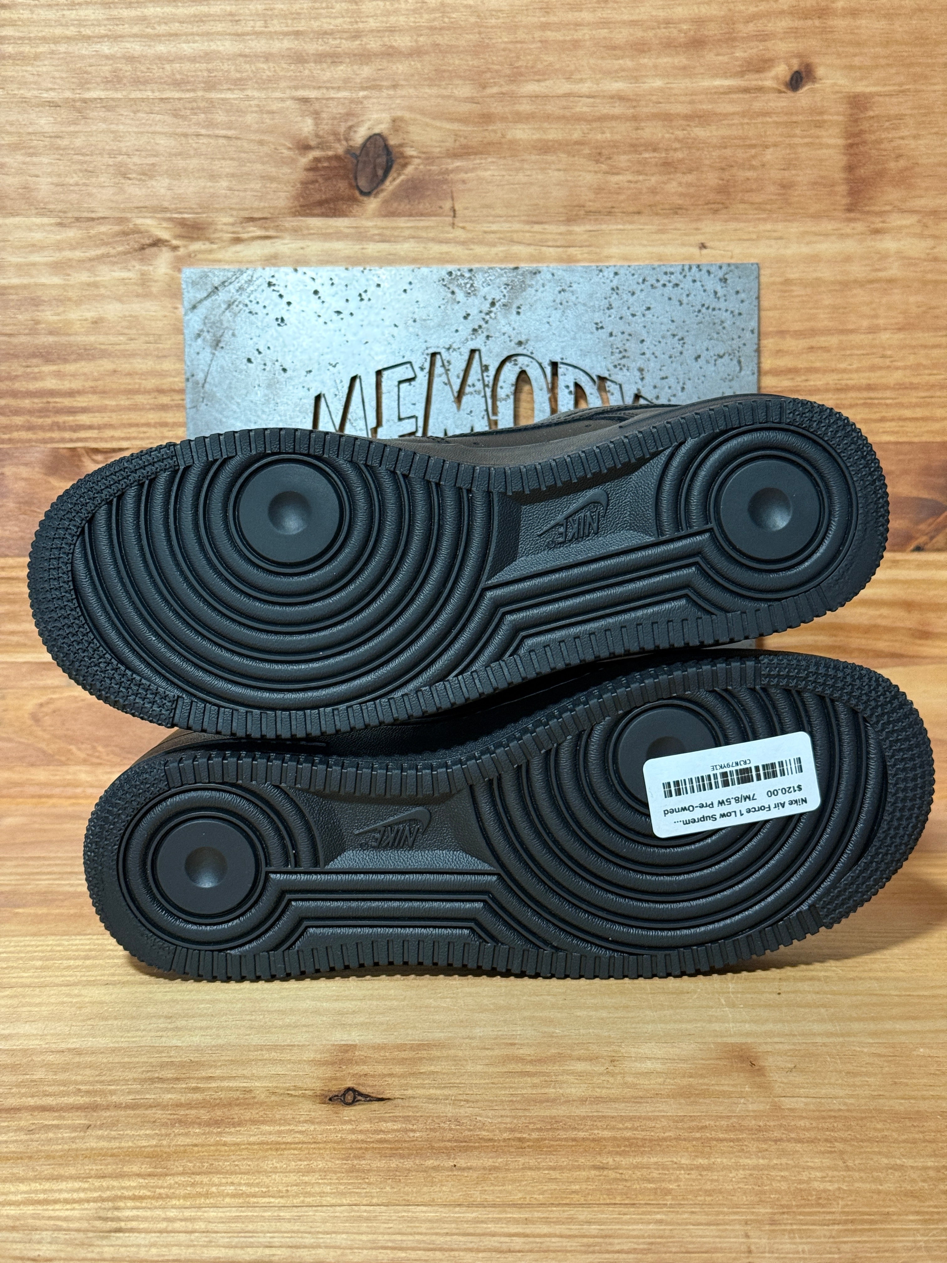 Nike Air Force 1 Low Supreme Black