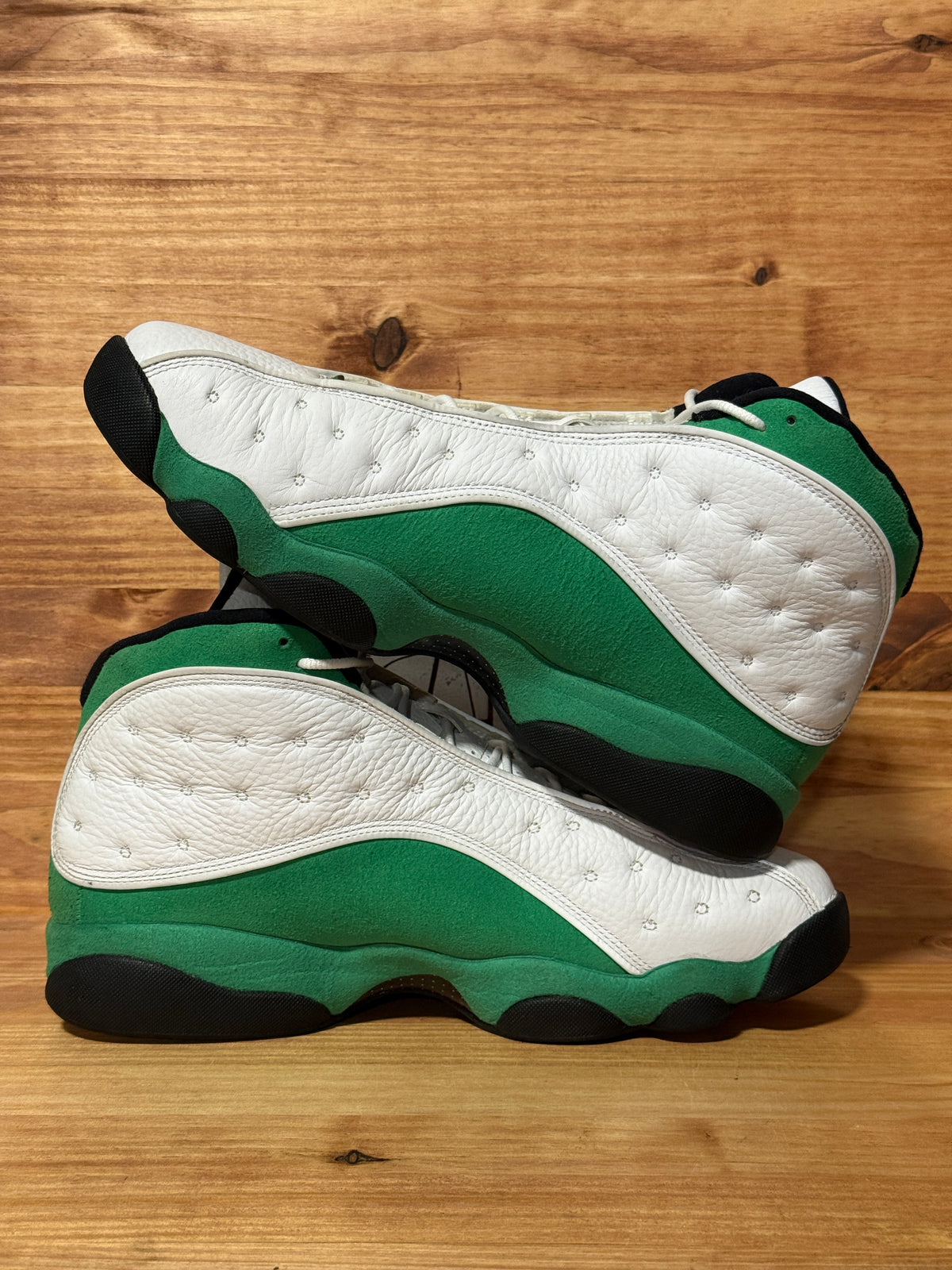 Jordan 13 Retro White Lucky Green