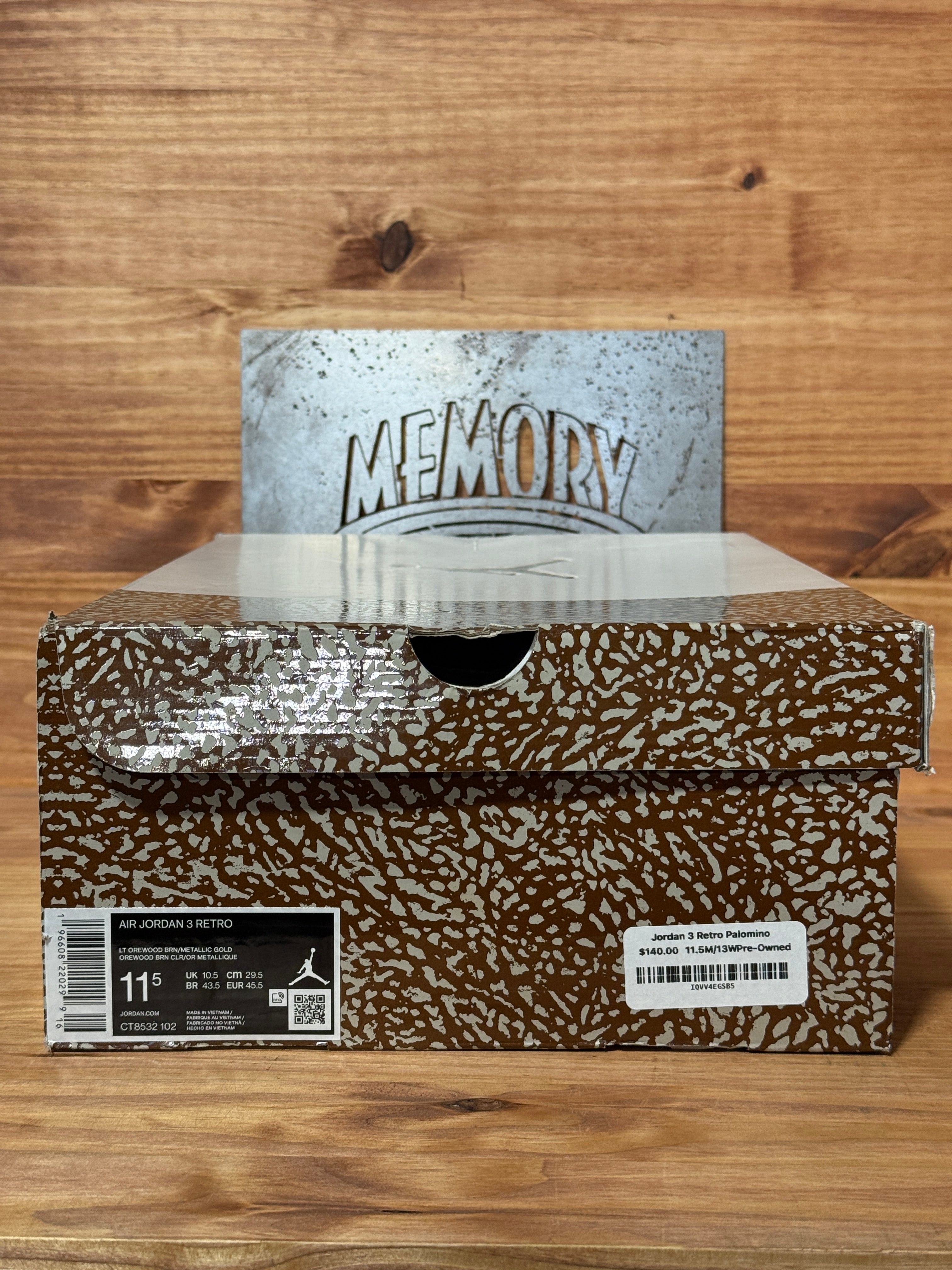 Jordan 3 Retro Palomino
