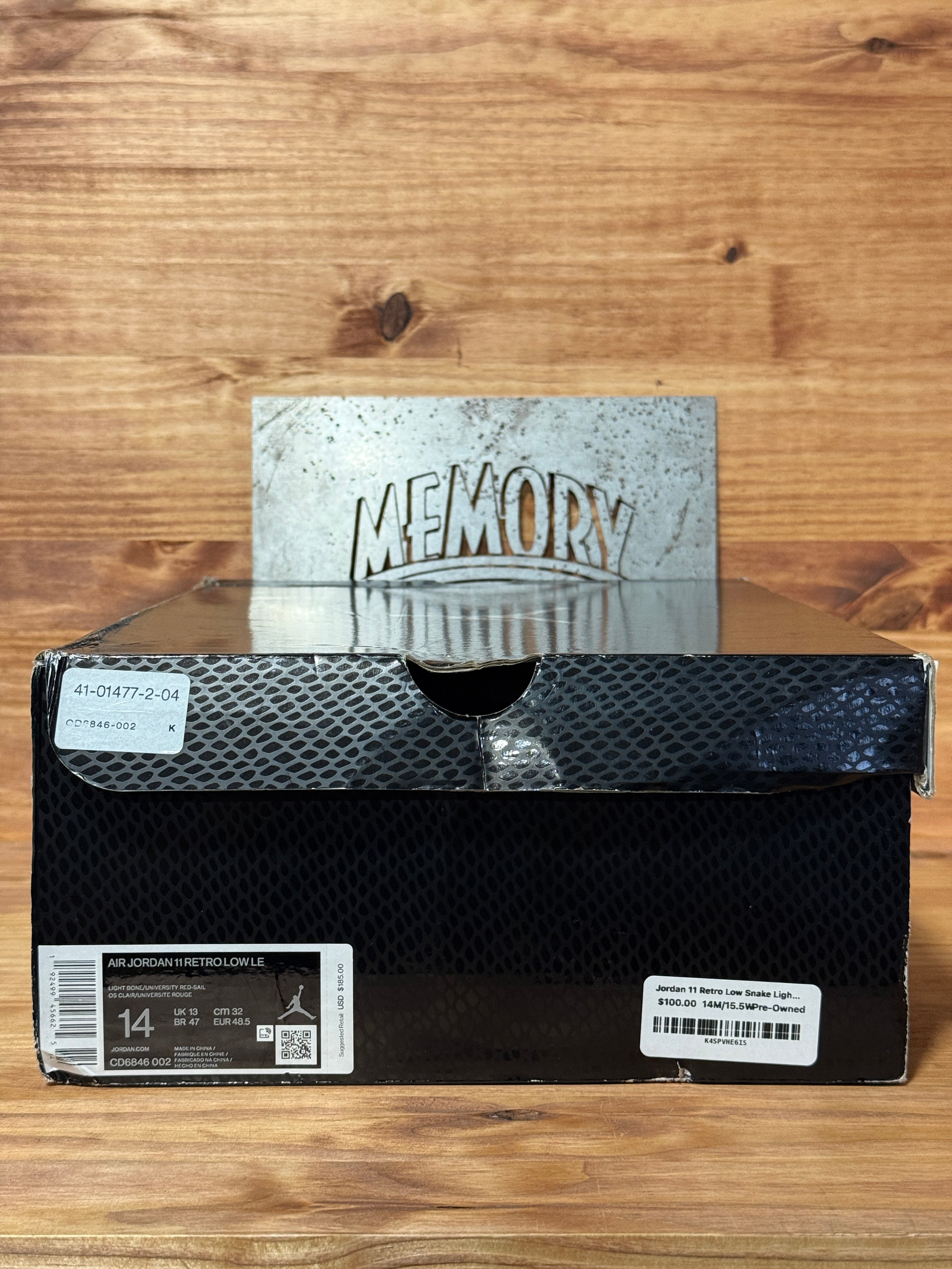 Jordan 11 Retro Low Snake Light Bone