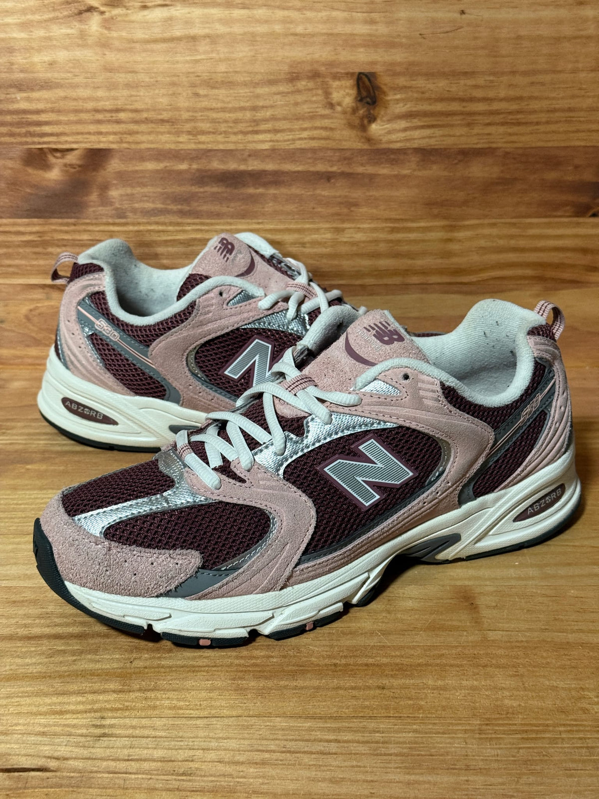 New Balance 530 Pink Moon Burgundy - Size 8.5